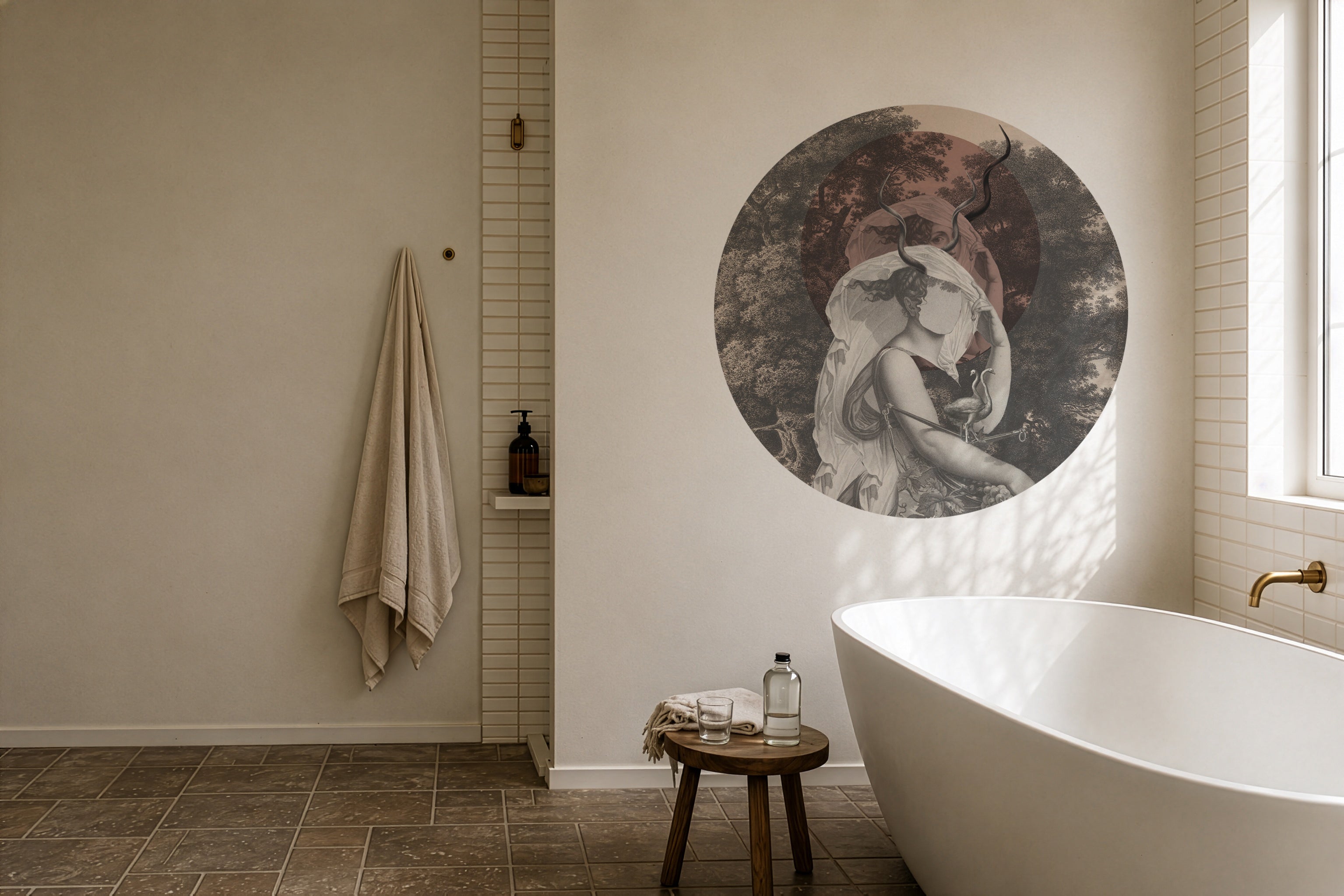 Dots Lighting Silent Goddess Terracota