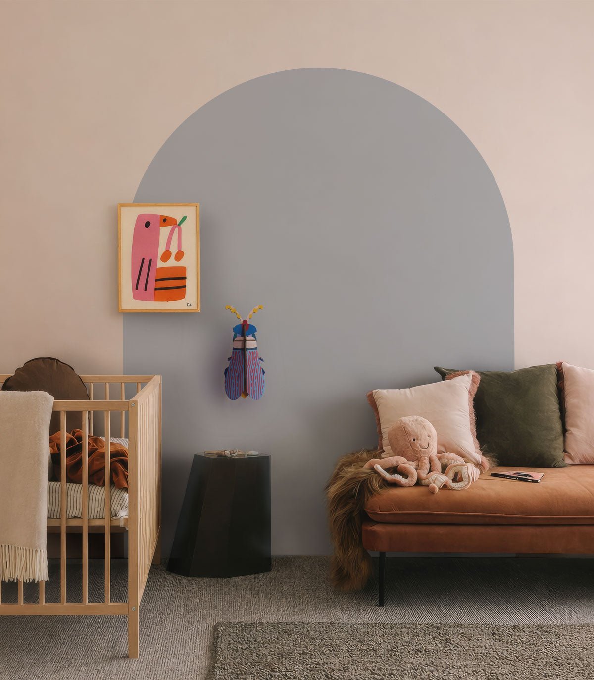 Arch Solid Soft Mineral - Wallcolors®