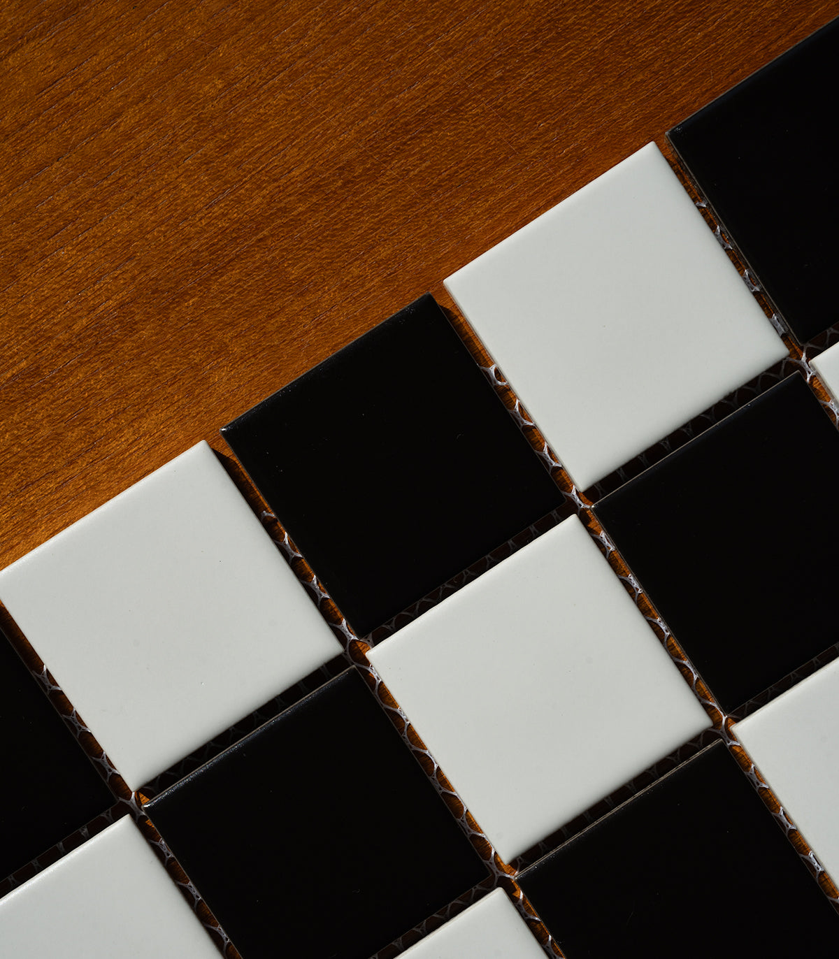 Square checkerboard matte