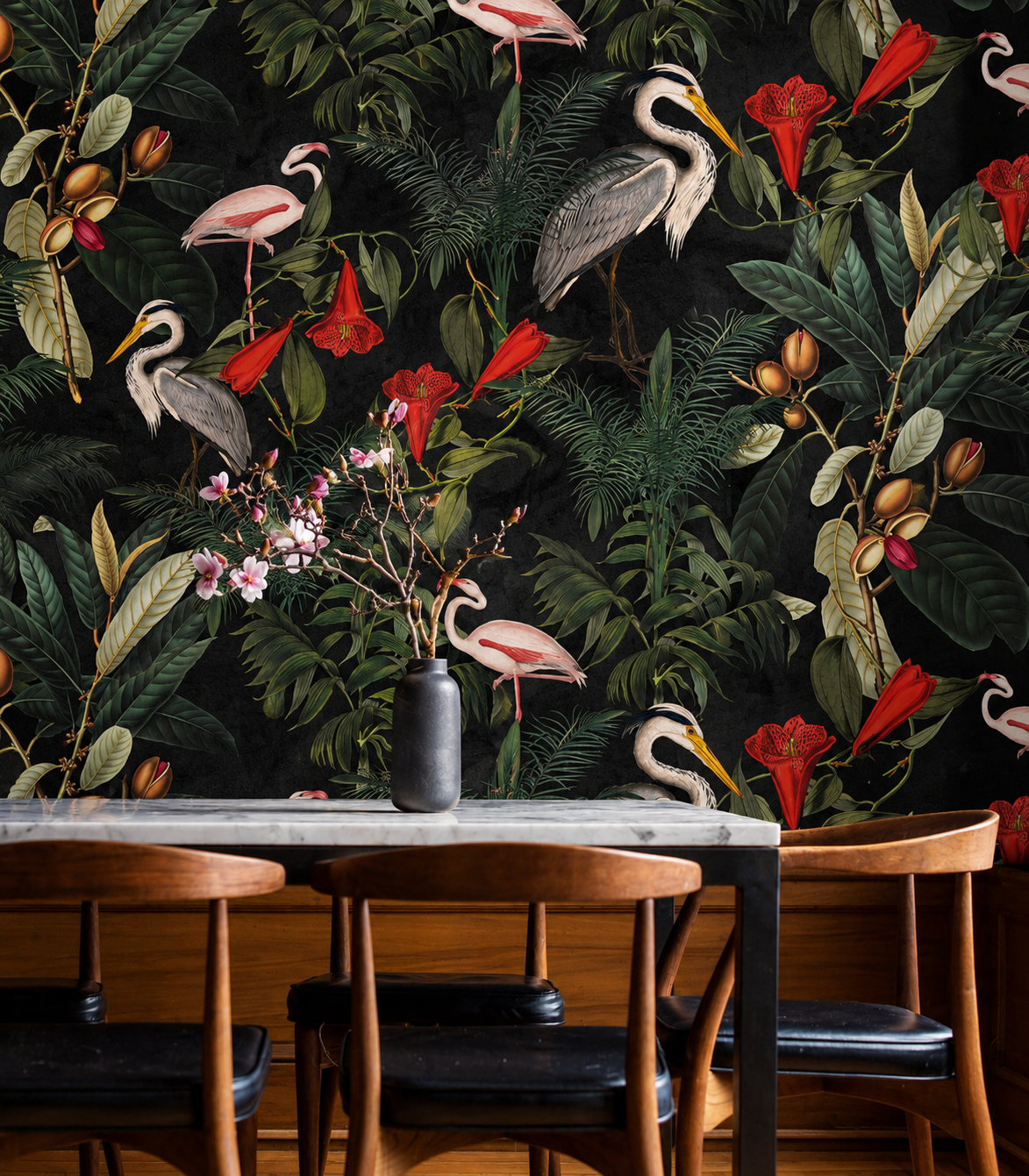 Wallpaper Standing Heron
