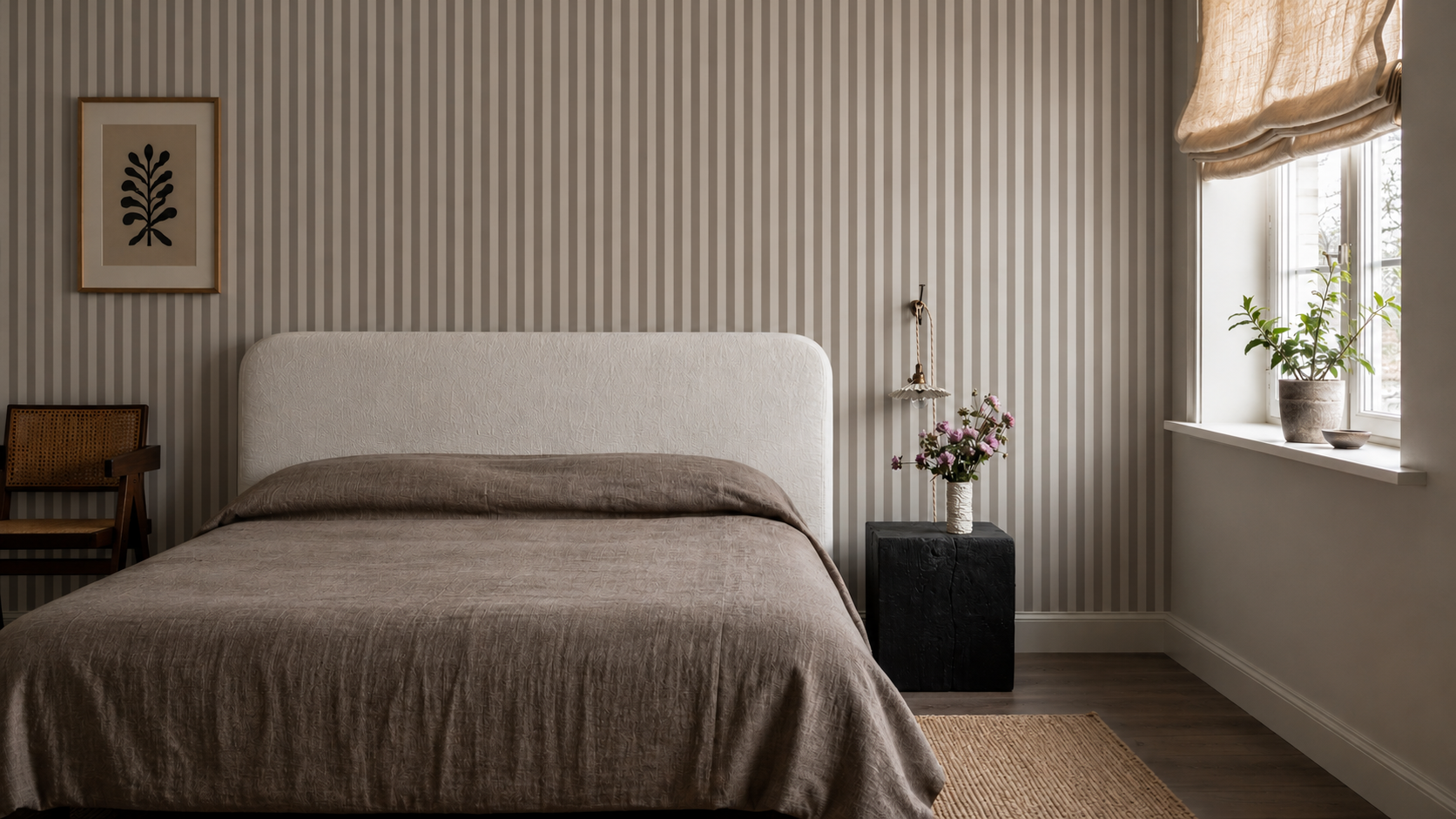 Tapeta Stripe Meadow Mist