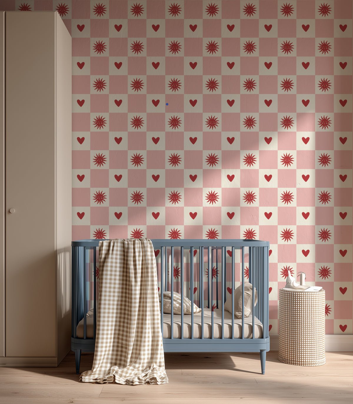 Tapeta Sun and heart - Wallcolors®