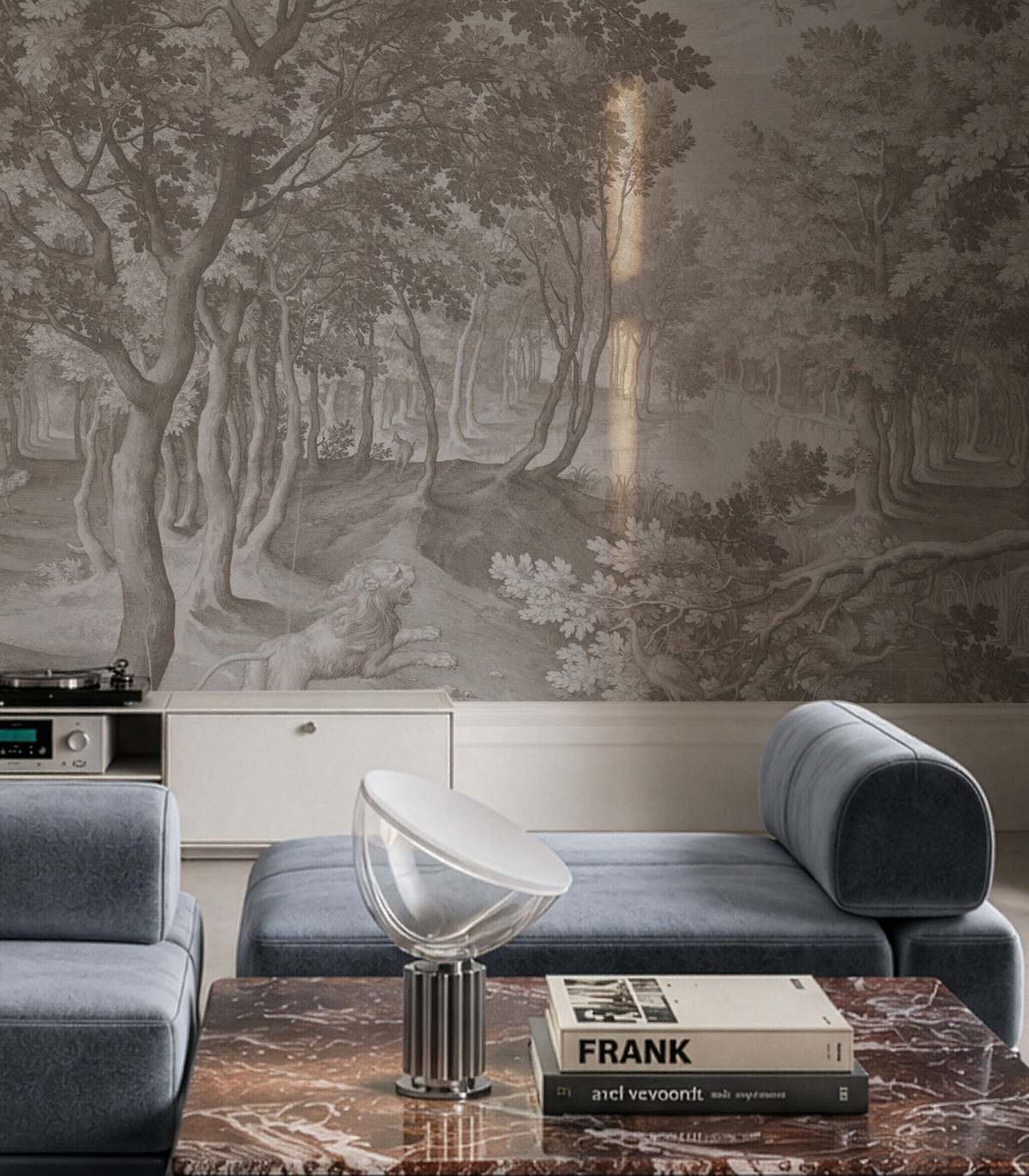 Wallpaper Timeless Trees Beige