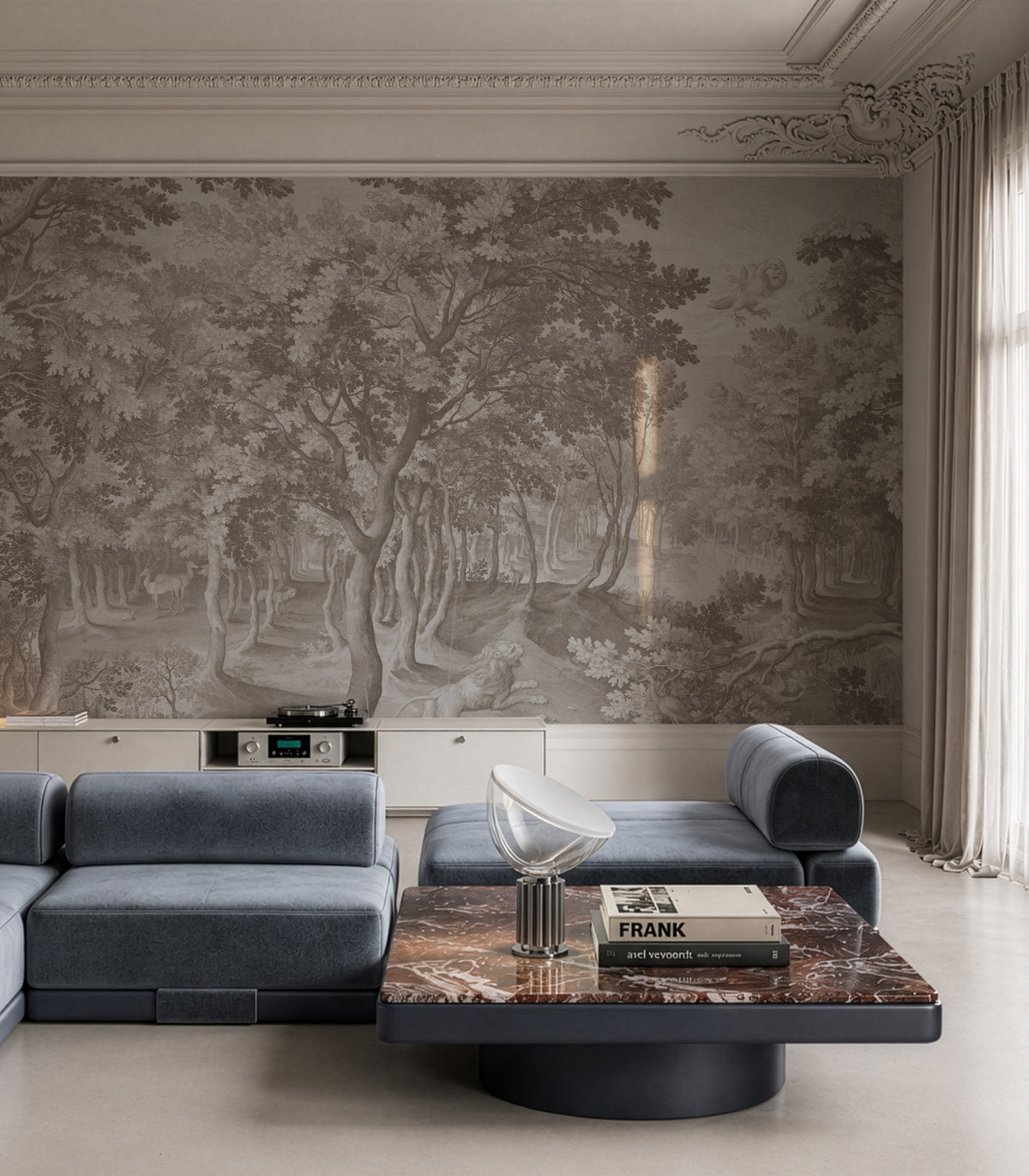 Tapeta Timeless Trees Pink