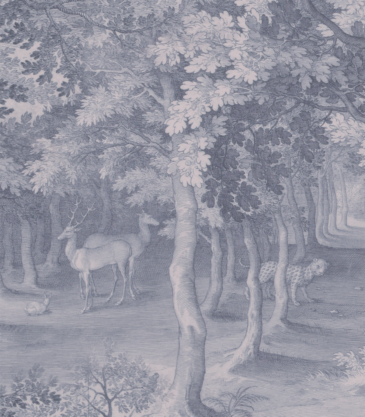 Tapeta Timeless Trees Blue