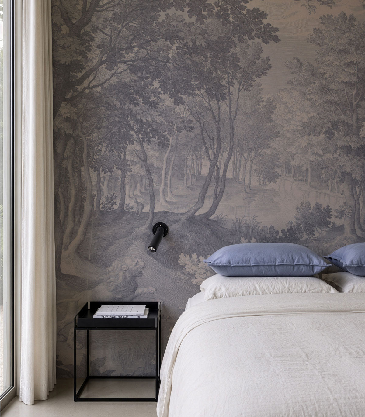 Tapeta Timeless Trees Blue