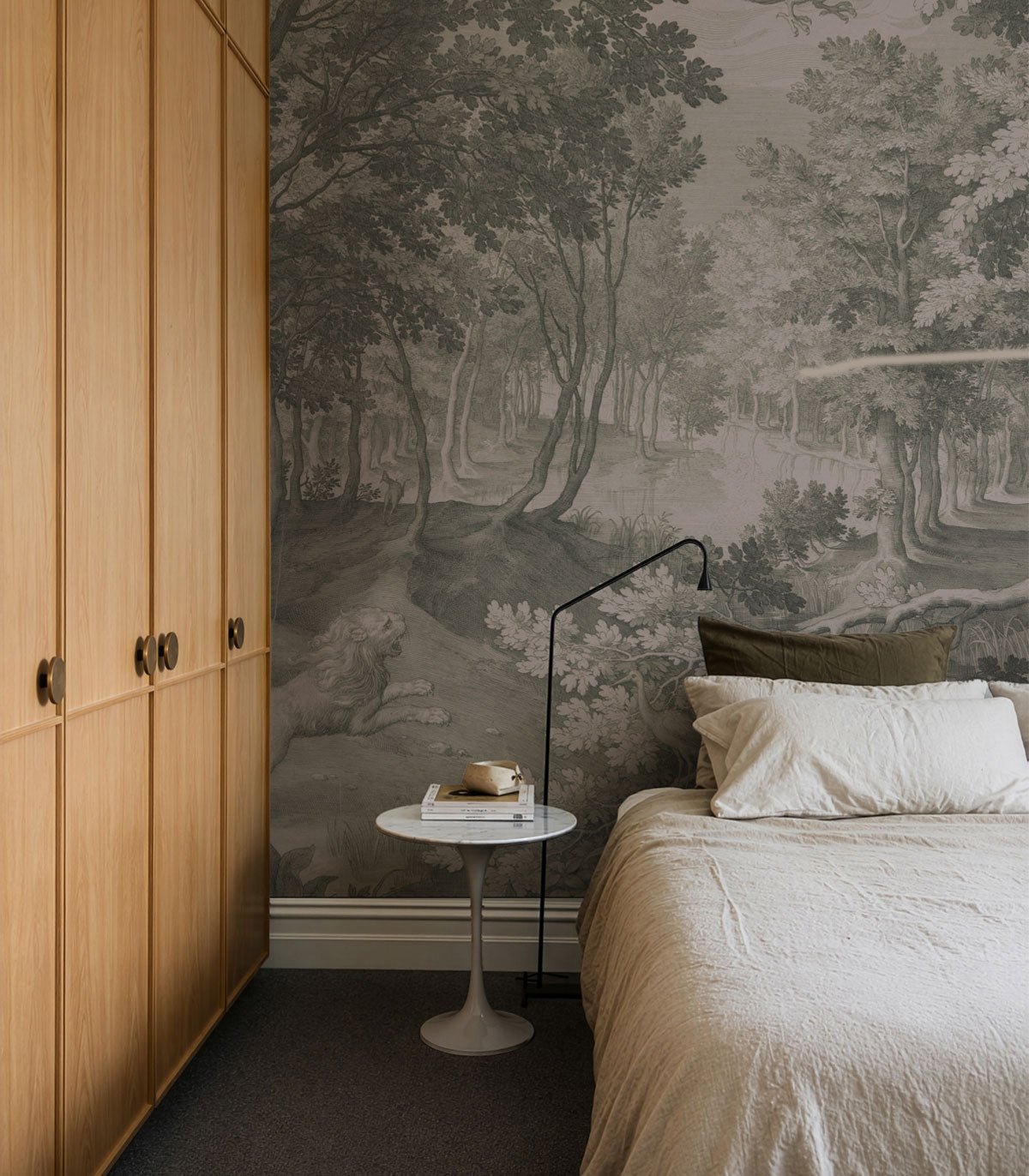 Tapeta Timeless Trees Green