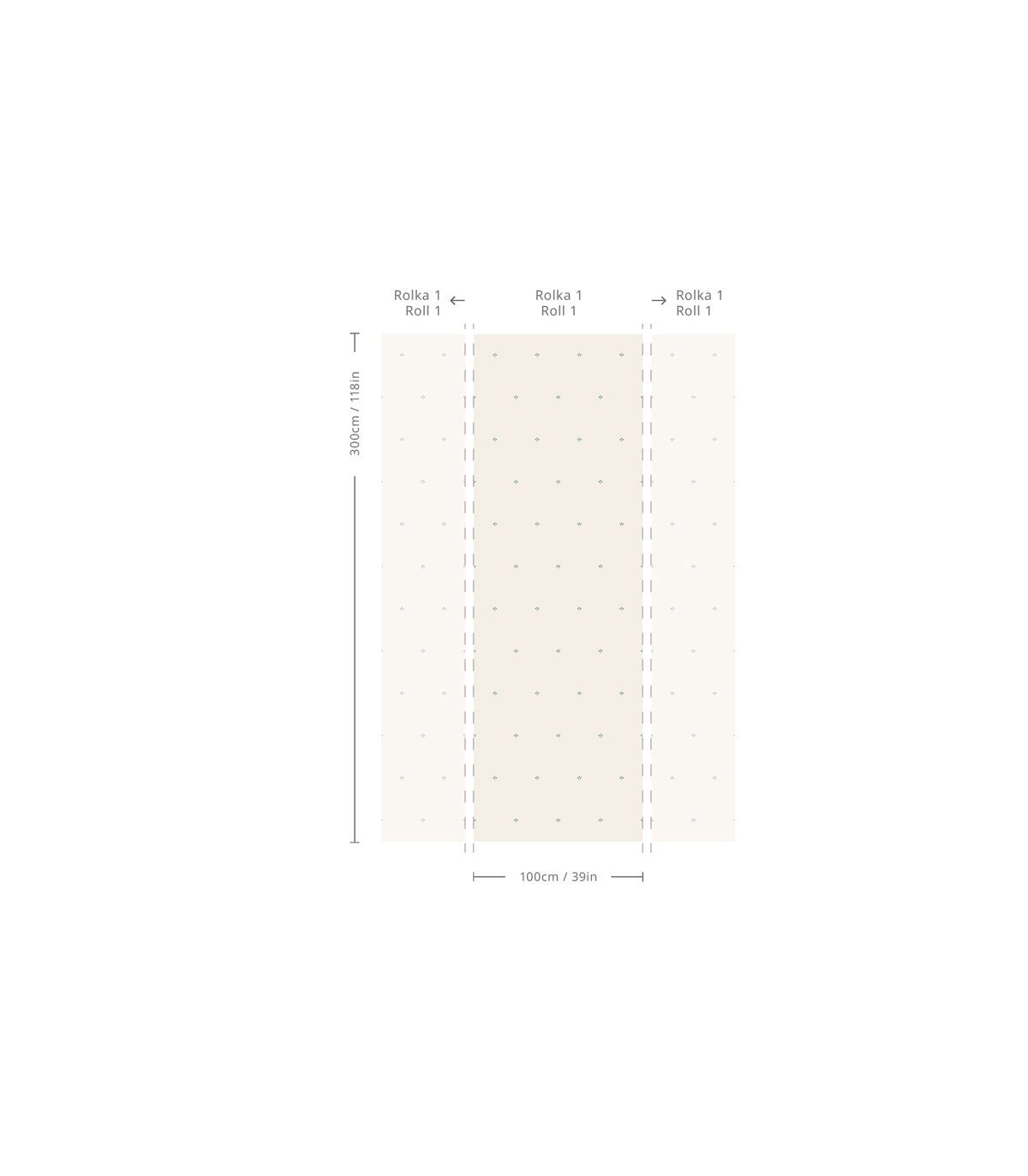 Tapeta Tiny Bloom - Wallcolors®