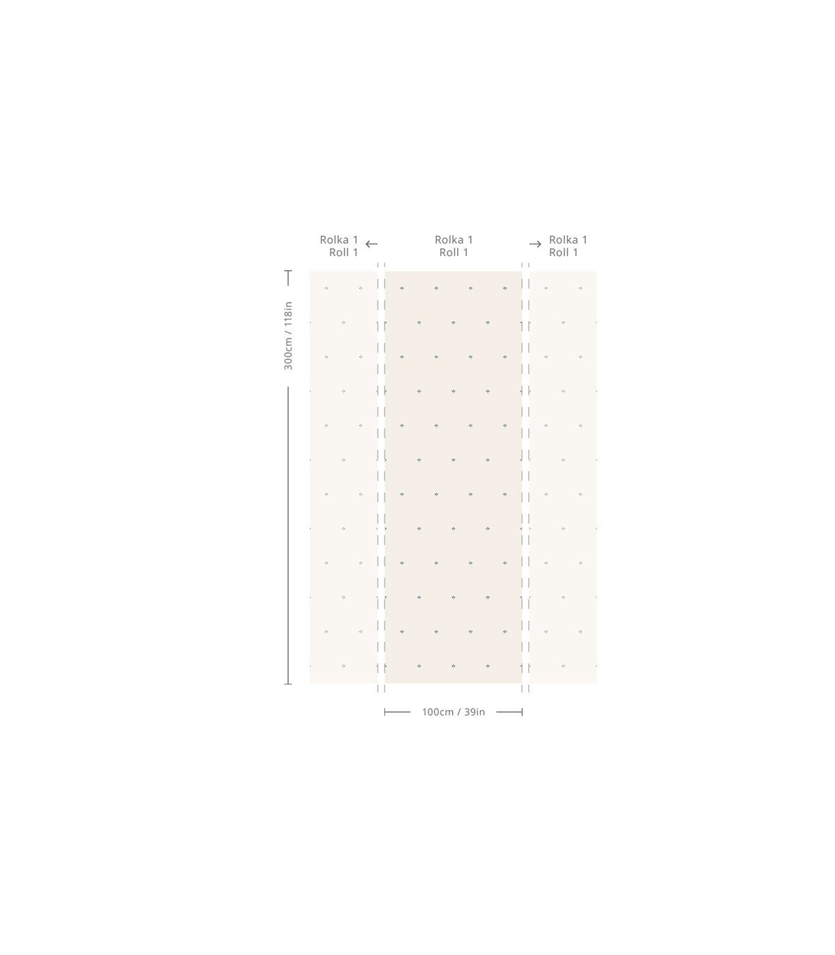 Tapeta Tiny Bloom - Wallcolors®