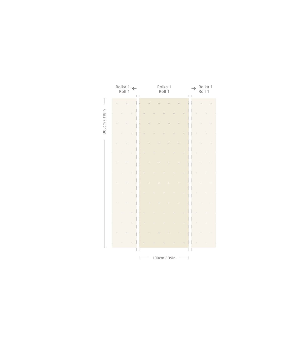 Tapeta Tiny Clover - Wallcolors®