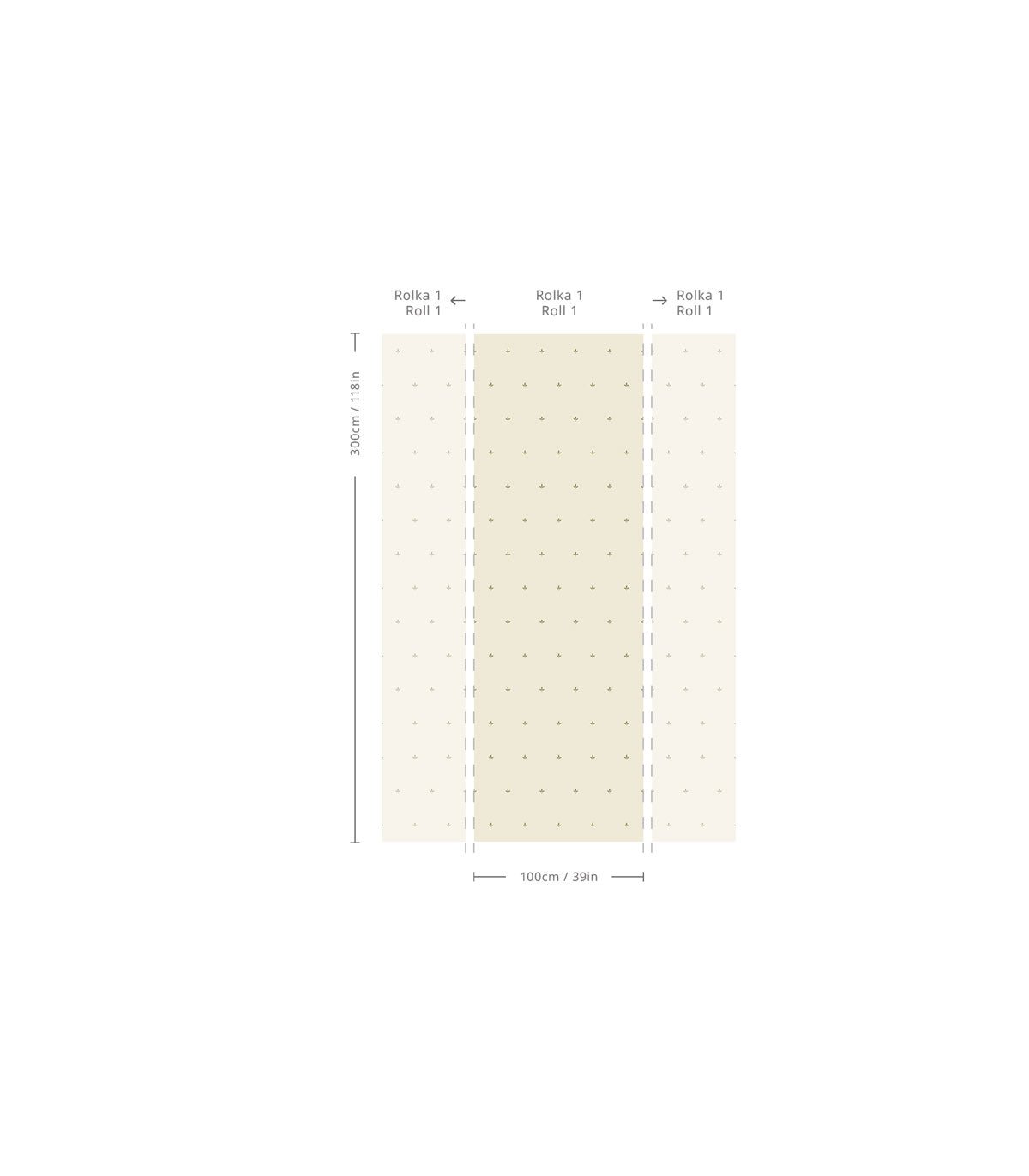 Tapeta Tiny Clover - Wallcolors®