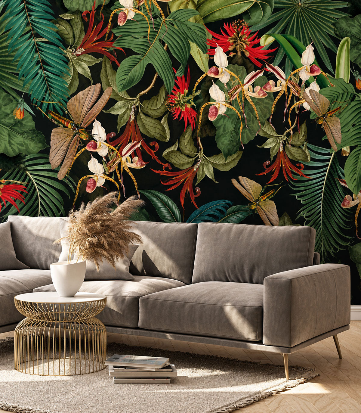 Papier peint Tropical Composition