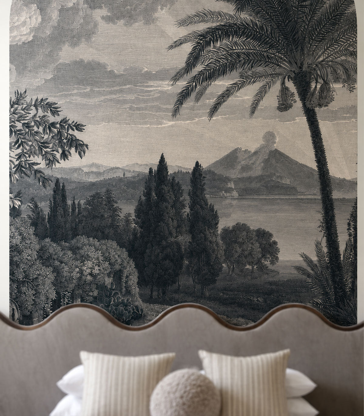 Arch Tropical Volcano Vista blue