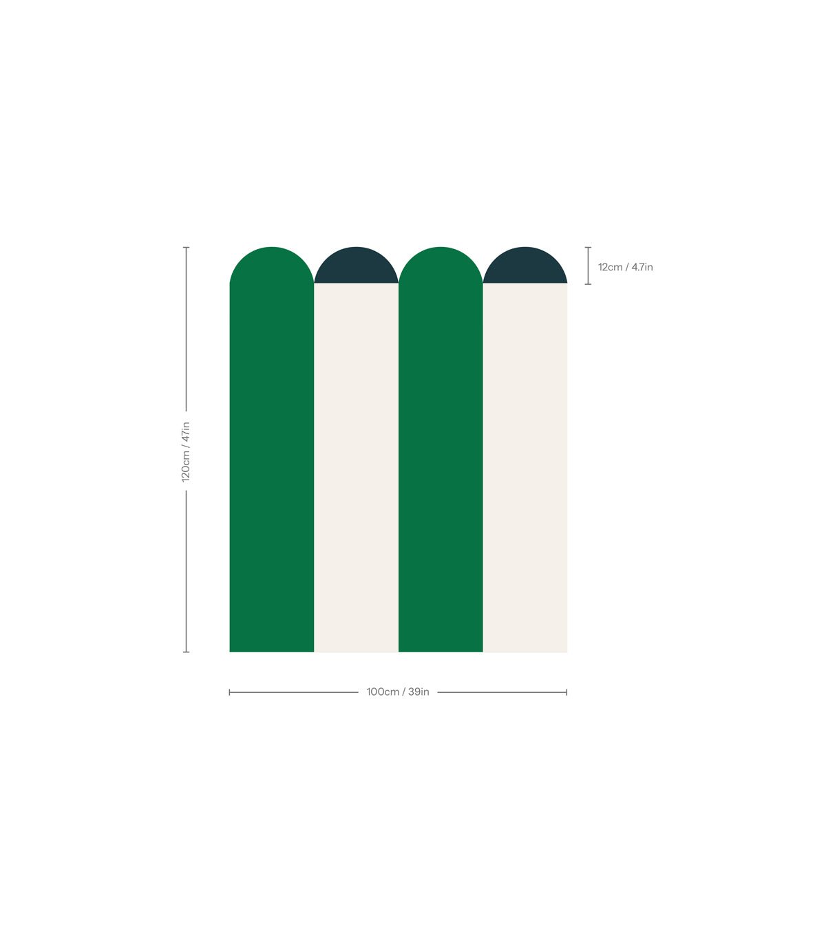 Wainscoting Seashell - Wallcolors®