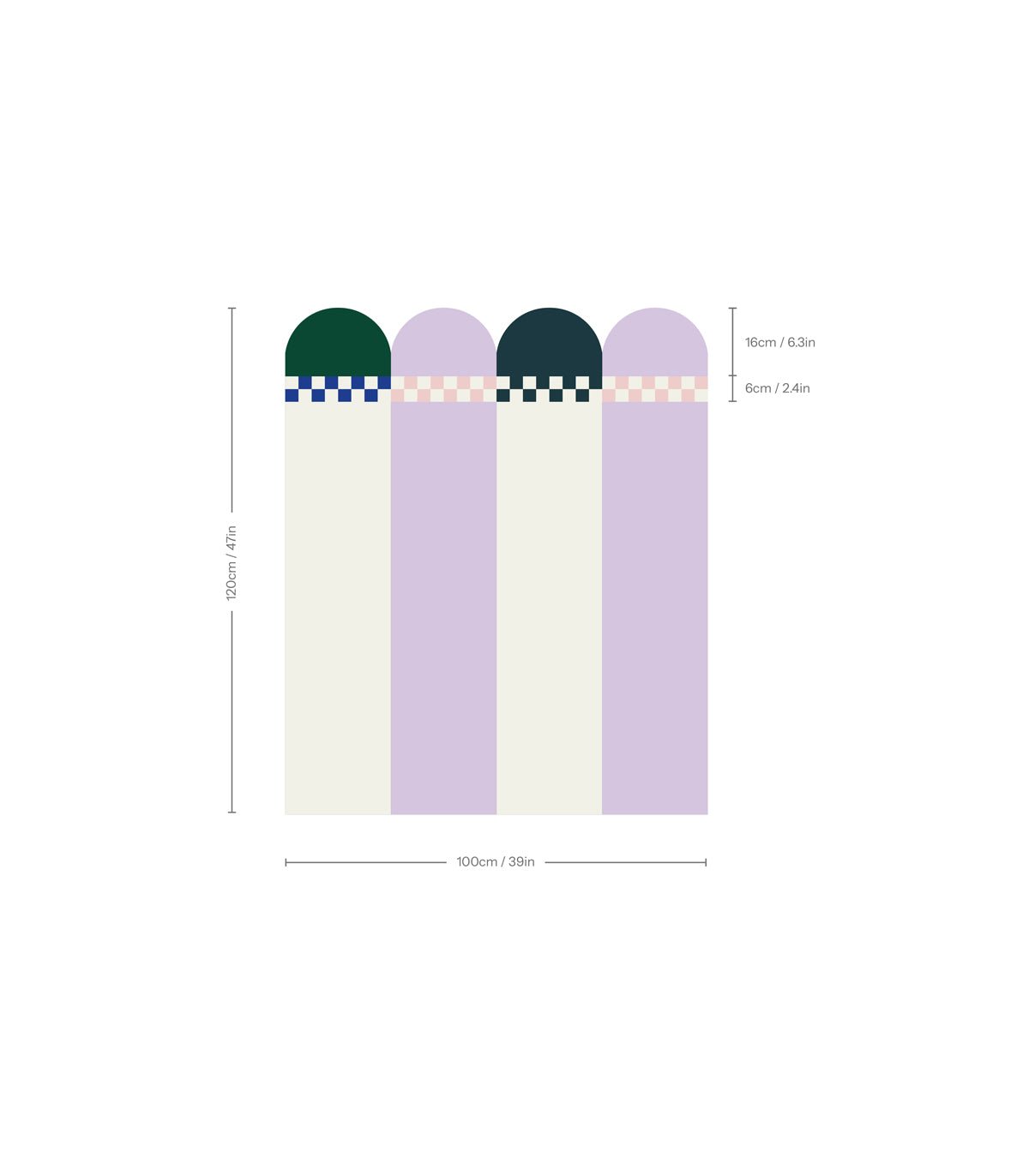 Wainscoting Seashell - Wallcolors®