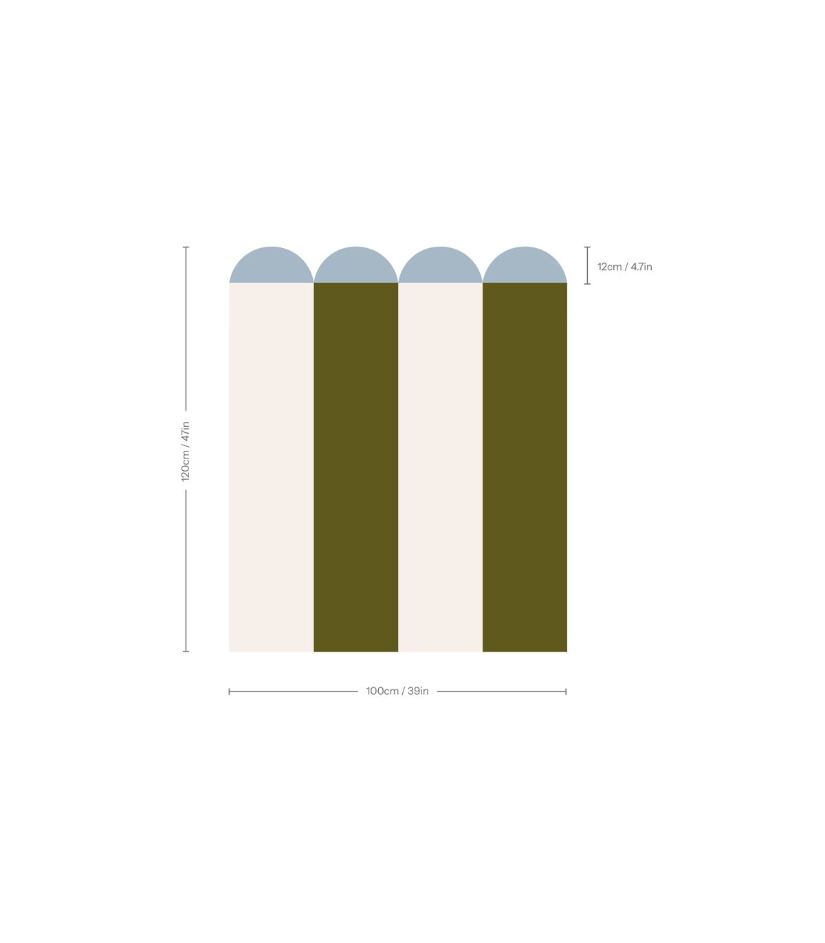 Wainscoting Seashell - Wallcolors®