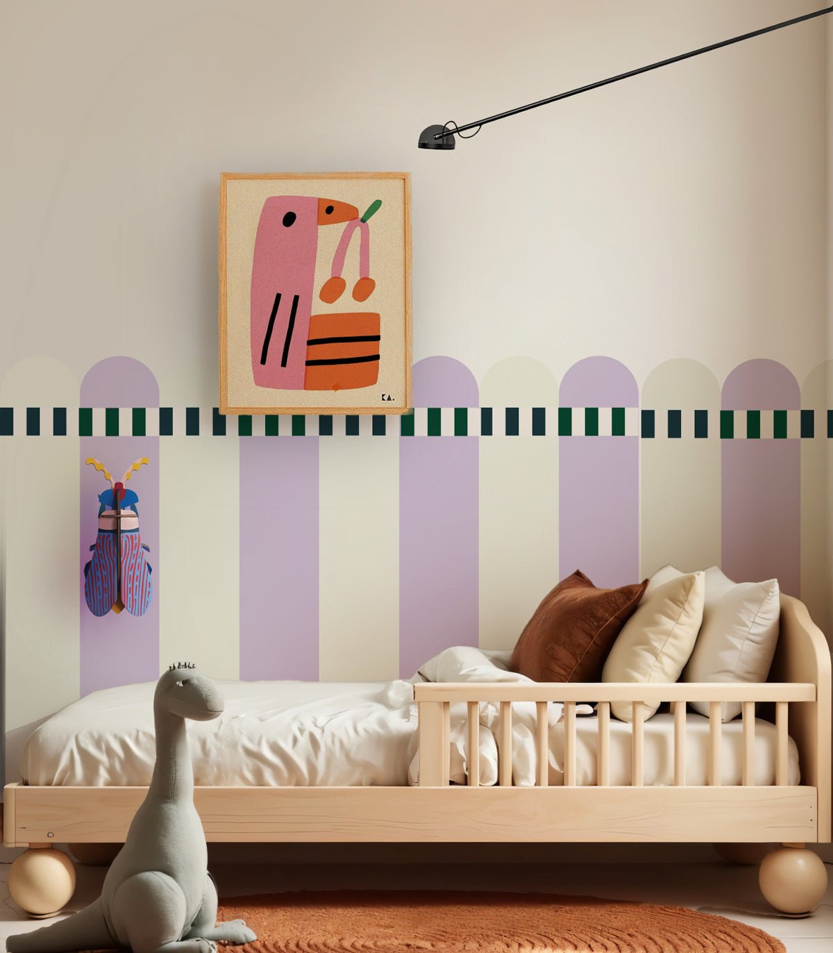 Wainscoting Seashell - Wallcolors®