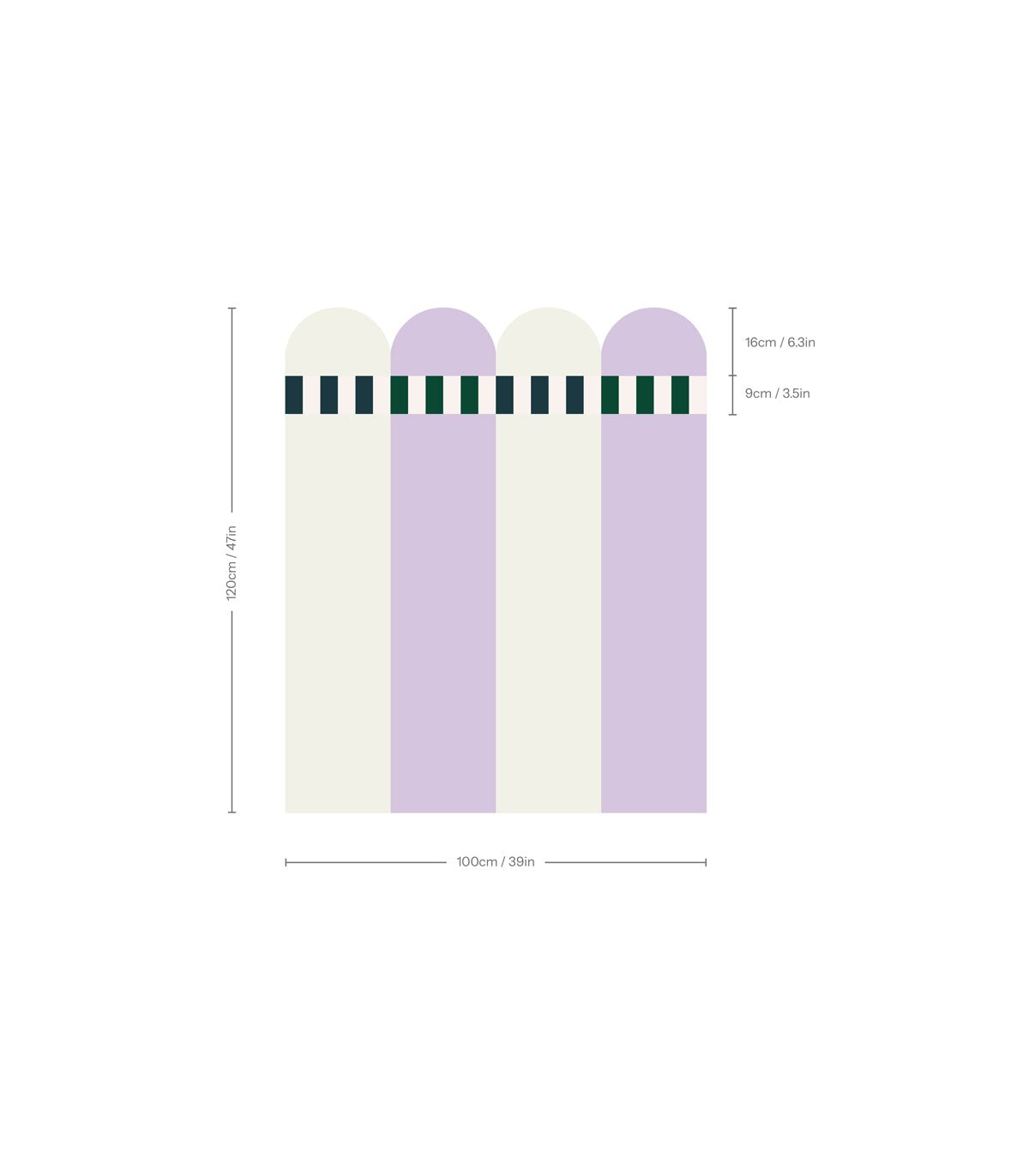 Wainscoting Seashell - Wallcolors®