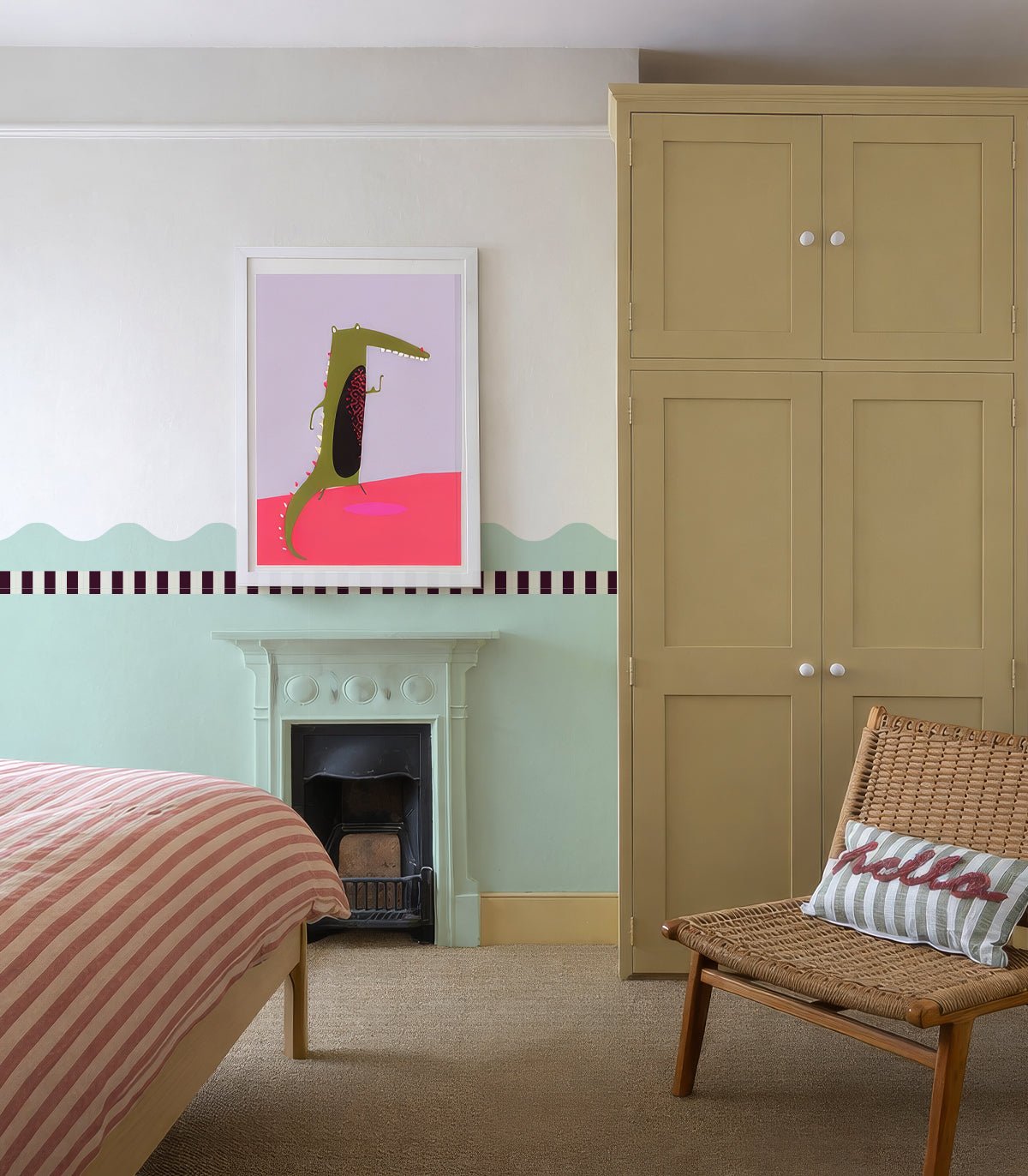 Wainscoting Wave - Wallcolors®