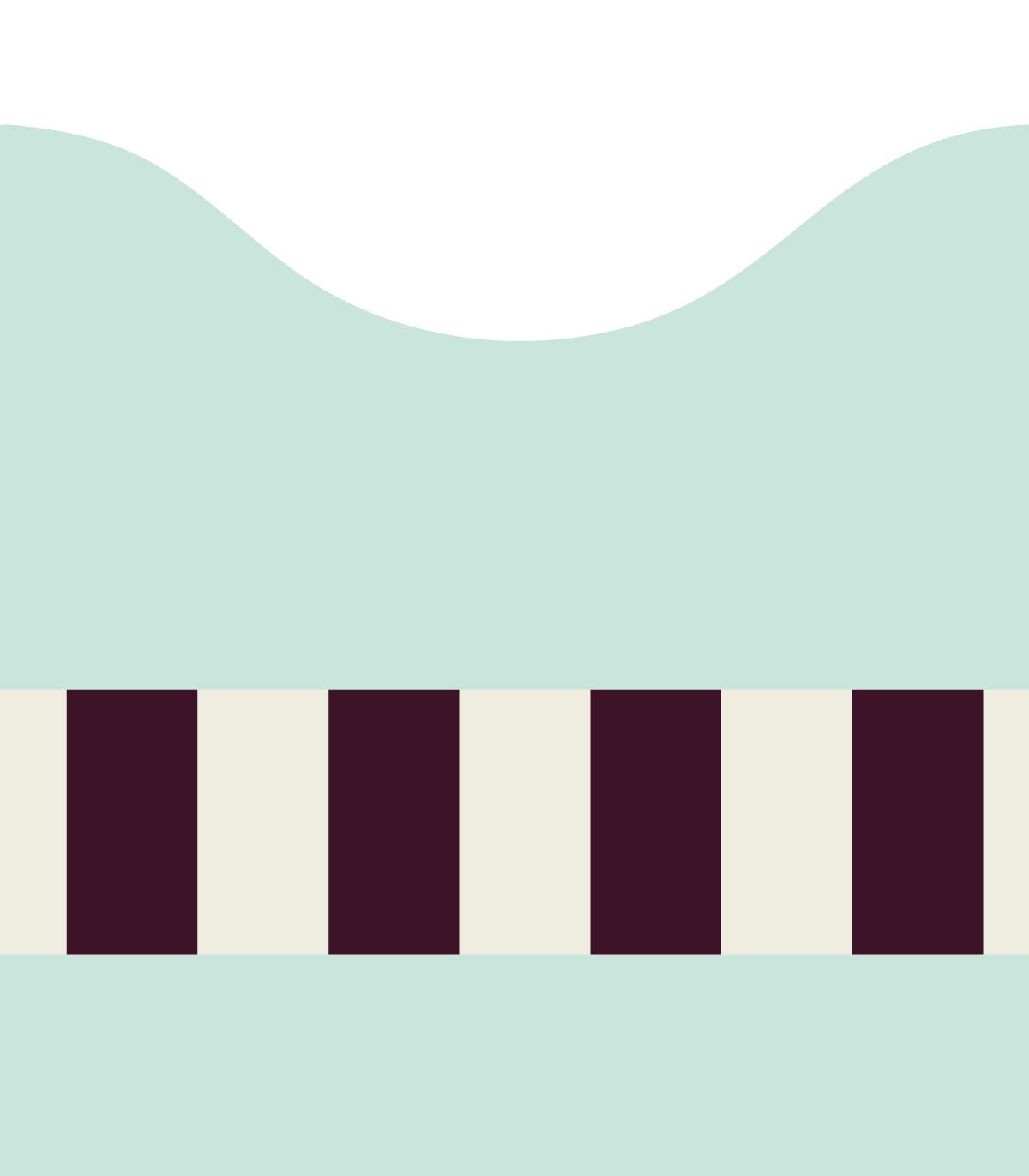 Wainscoting Wave - Wallcolors®