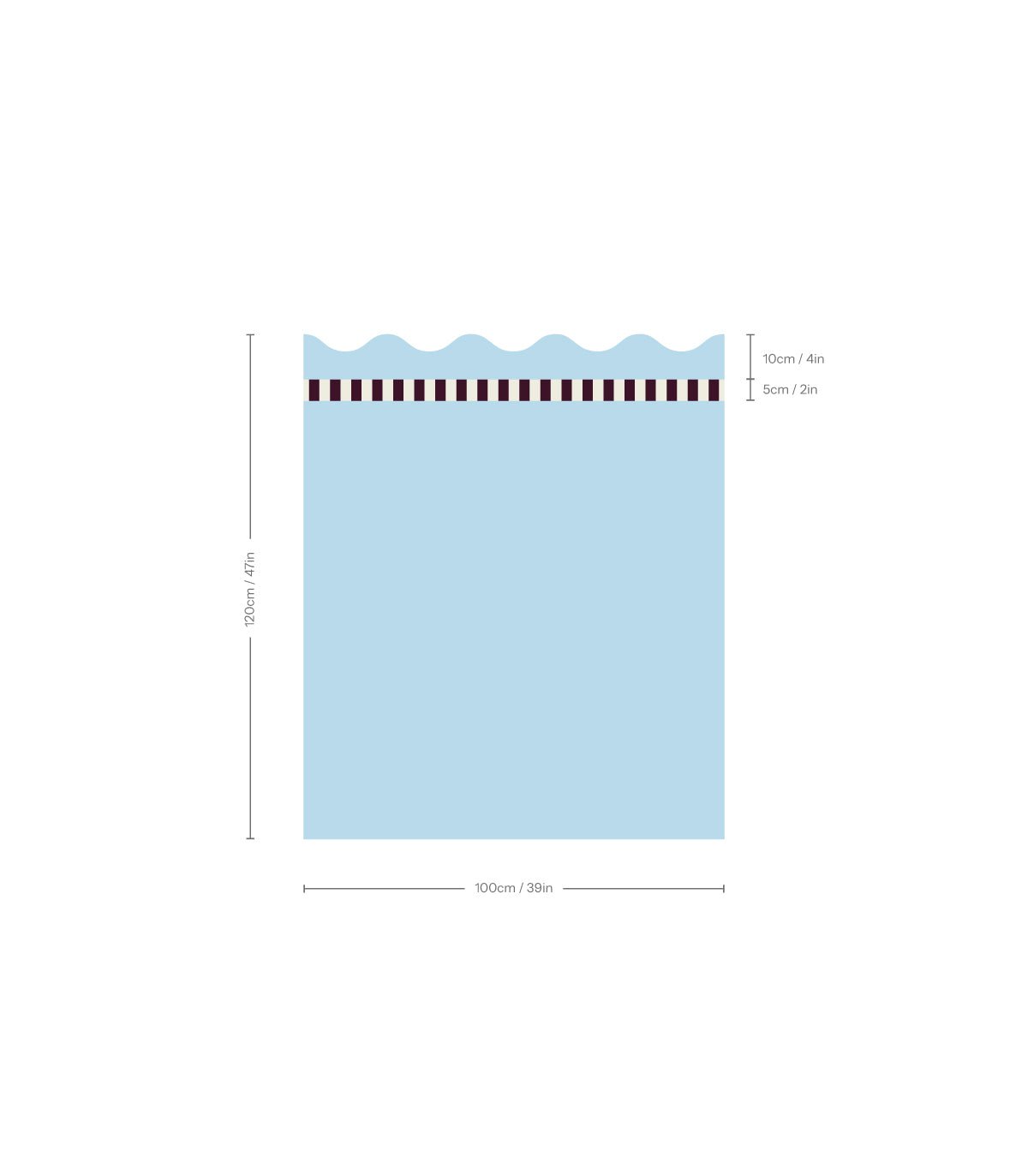 Wainscoting Wave - Wallcolors®