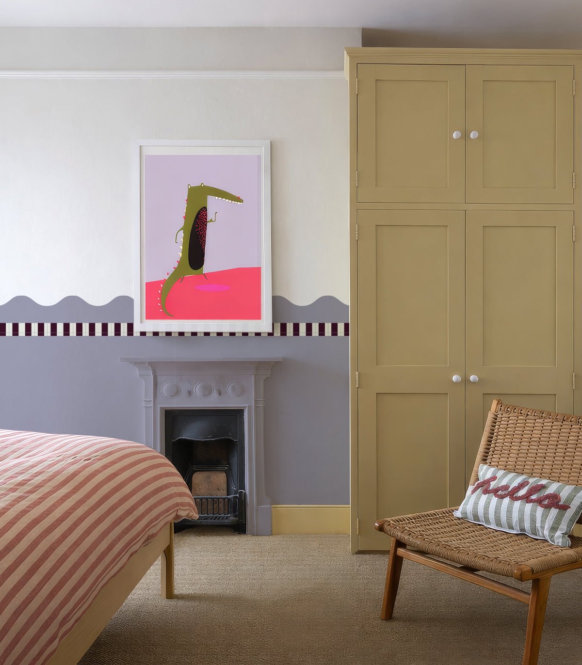 Wainscoting Wave - Wallcolors®
