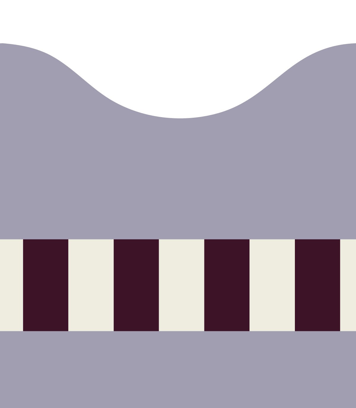 Wainscoting Wave - Wallcolors®