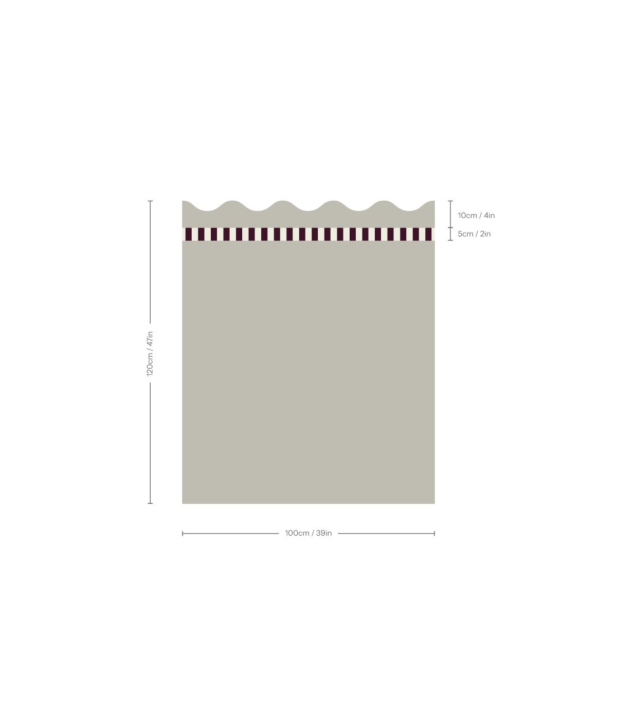 Wainscoting Wave - Wallcolors®