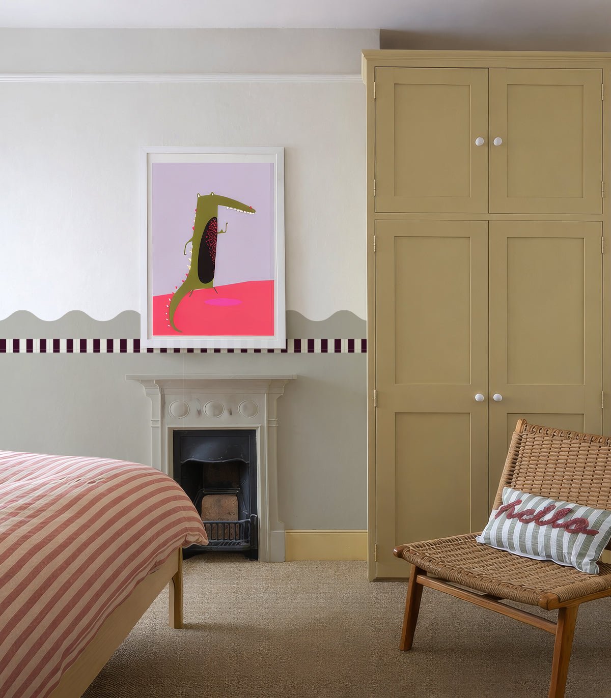 Wainscoting Wave - Wallcolors®