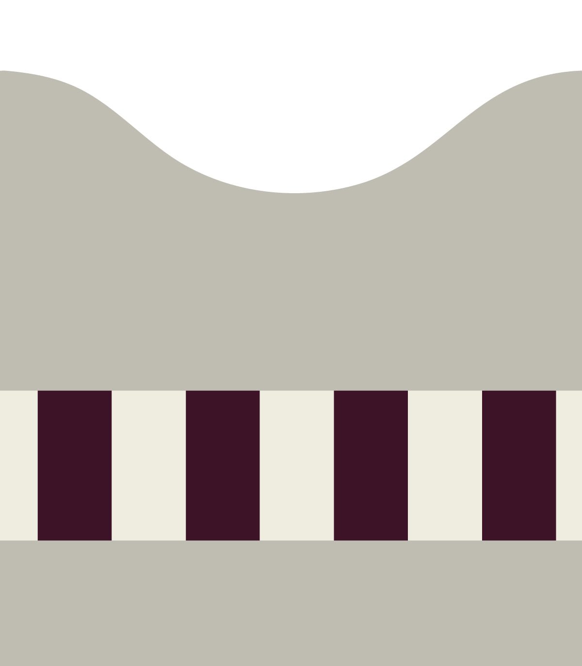 Wainscoting Wave - Wallcolors®