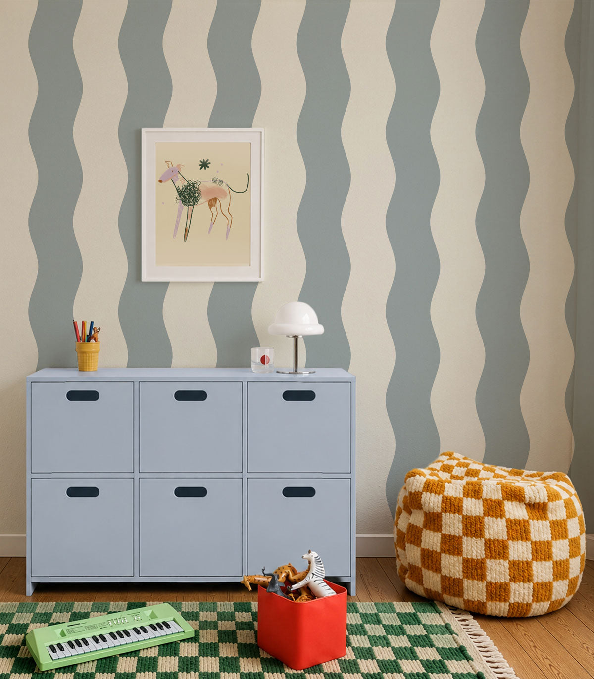 Tapeta Wave Stripe Mount Saint Anne