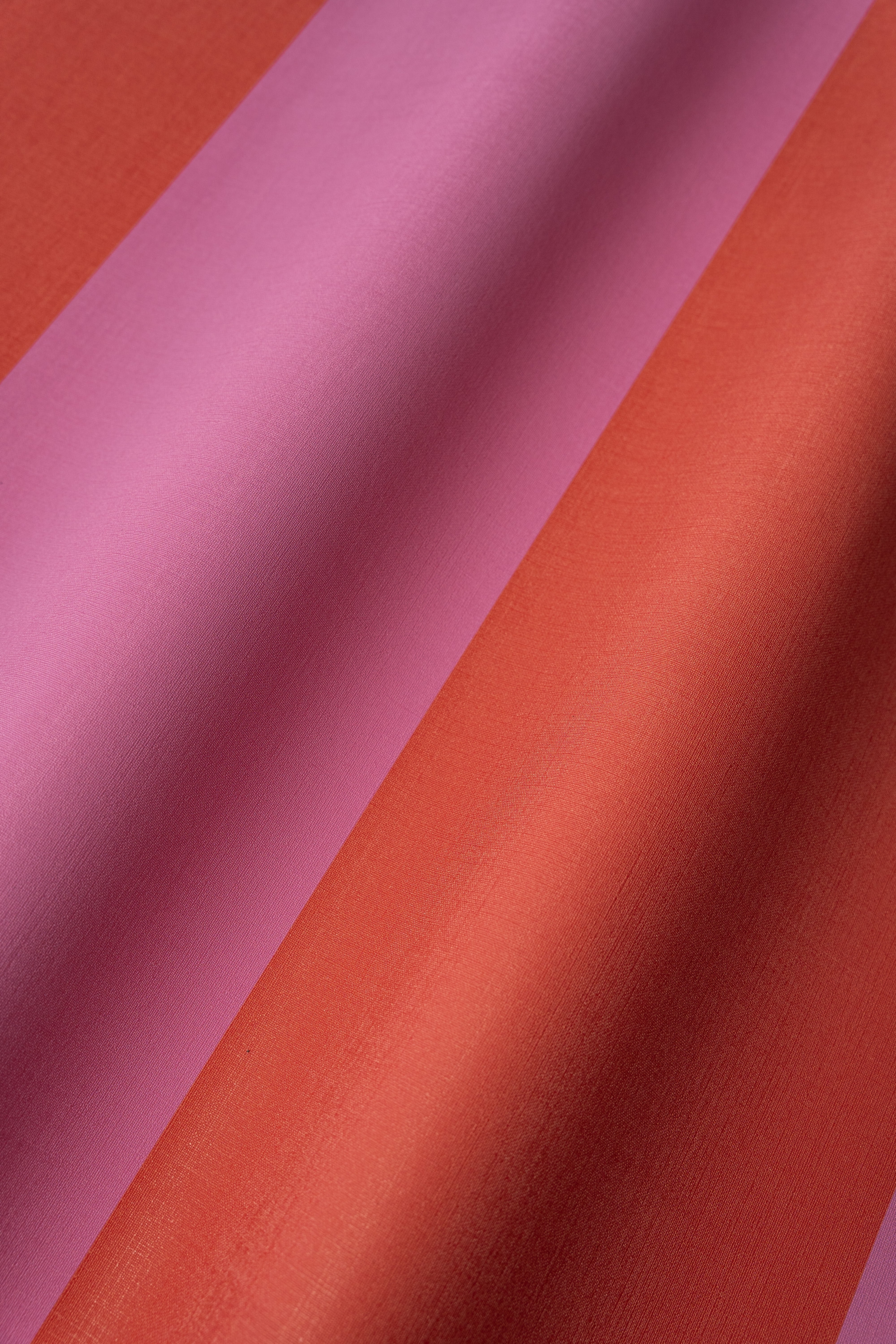 Tapete Wide Stripe Play Cherry Pink