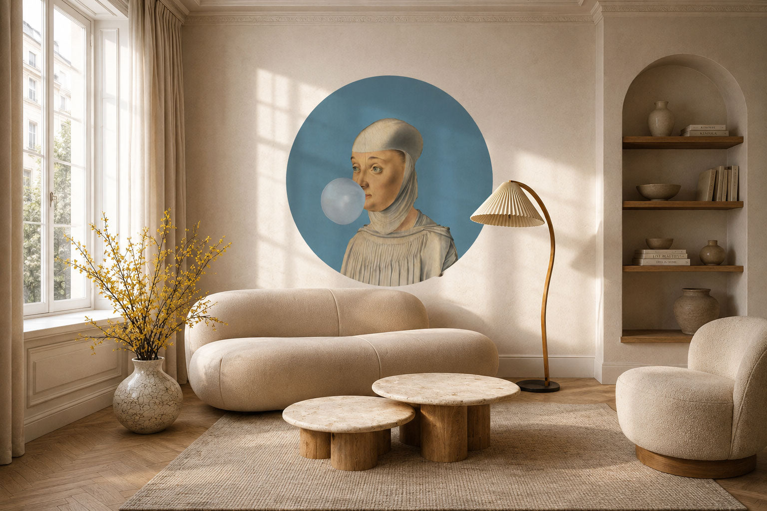 Dots Mujer con Chicle Azul