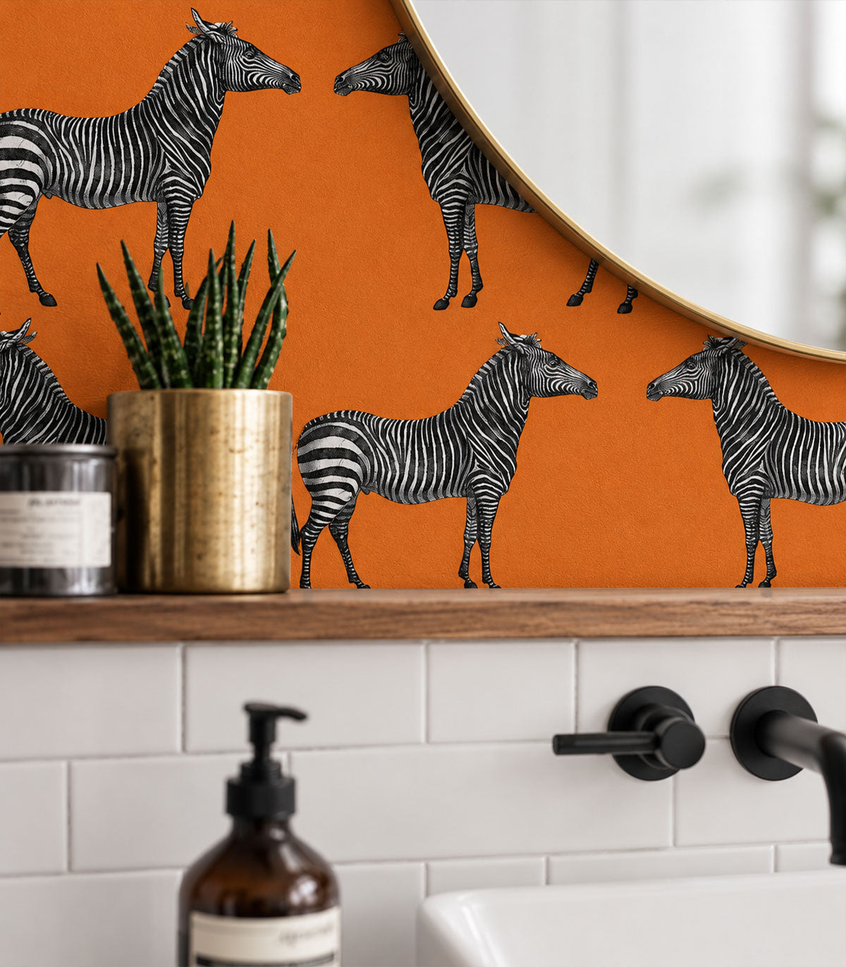 Papier peint Zebra