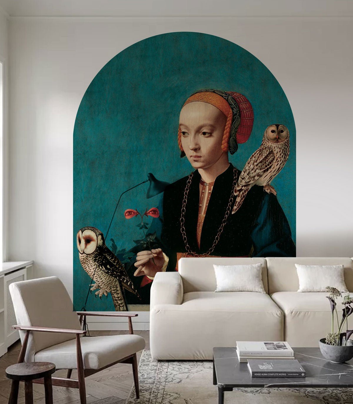 Arch Owl lady - Wallcolors®