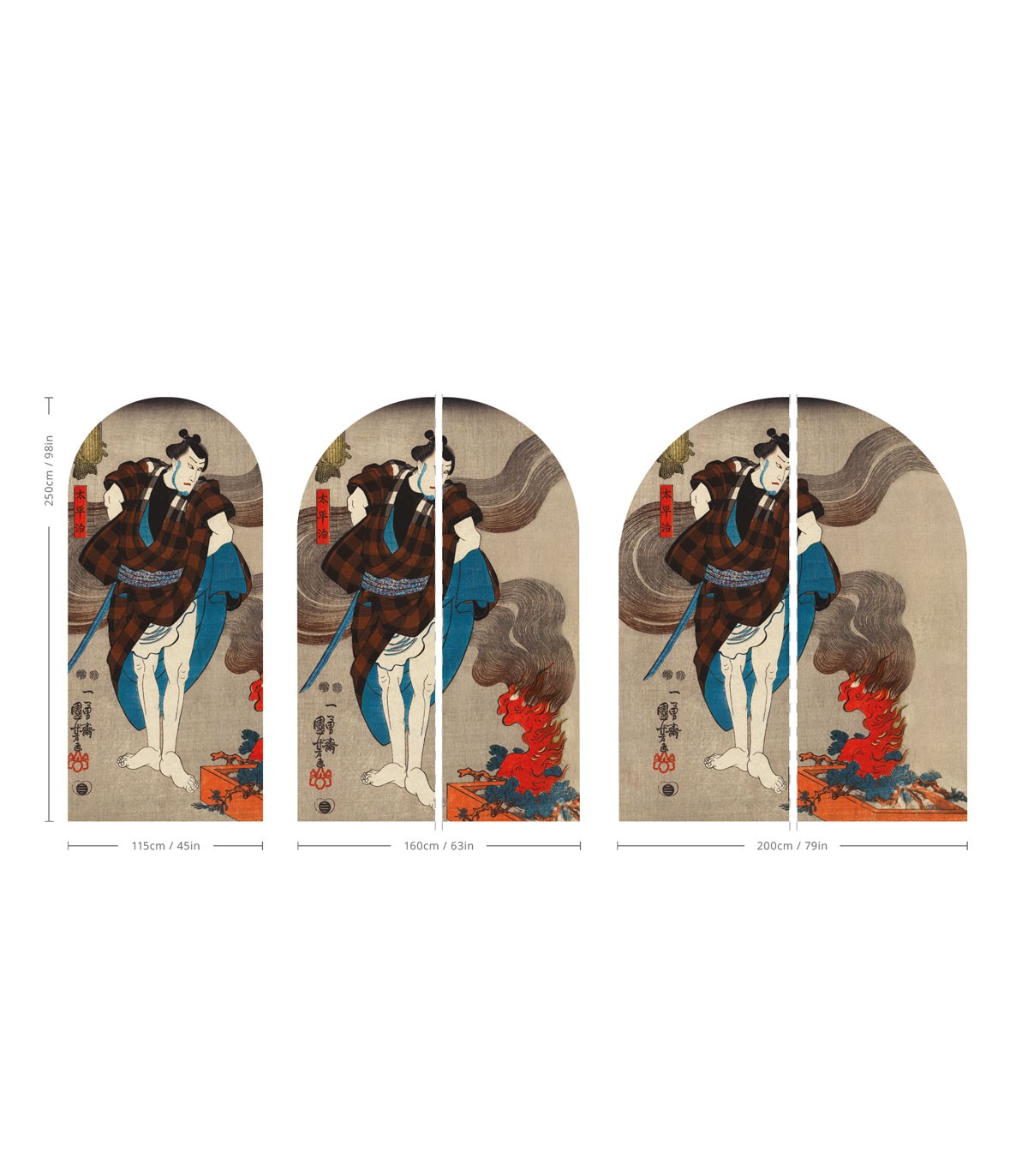 Arch Samurai Serenity - Wallcolors®