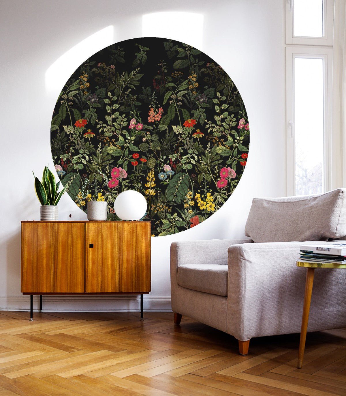 Dots Dark Meadow - Wallcolors®