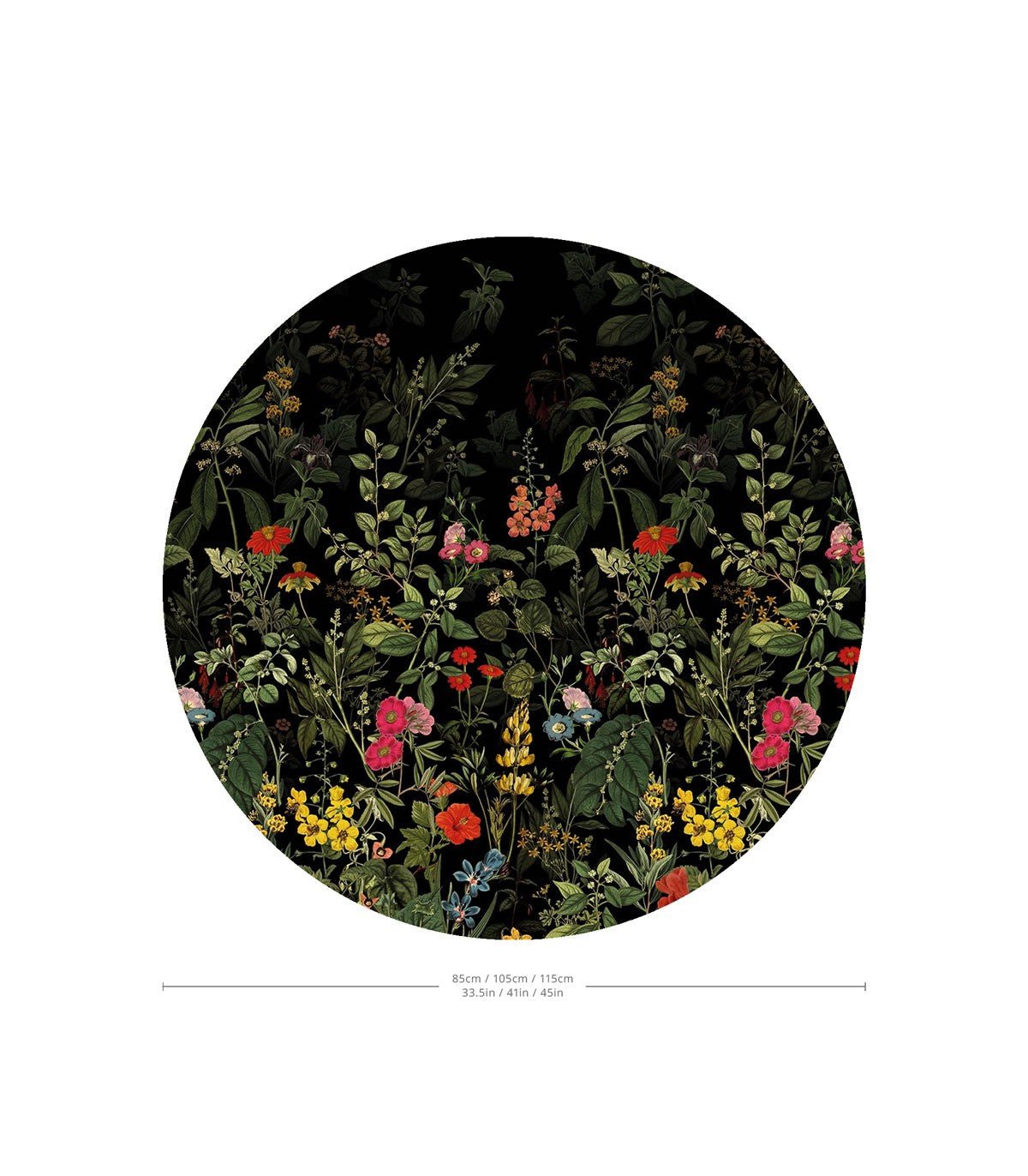 Dots Dark Meadow - Wallcolors®