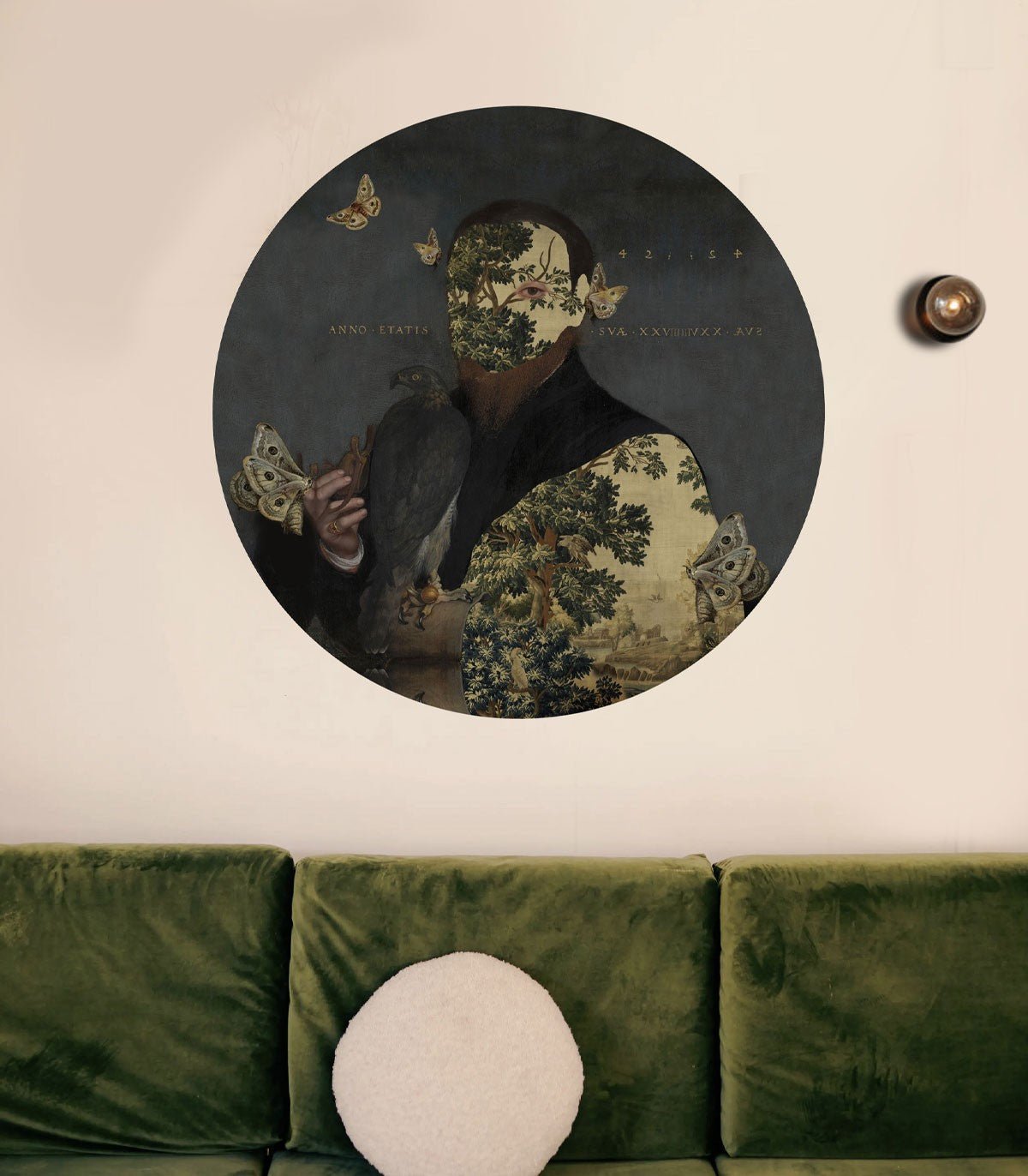 Dots Gentleman Moth - Wallcolors®