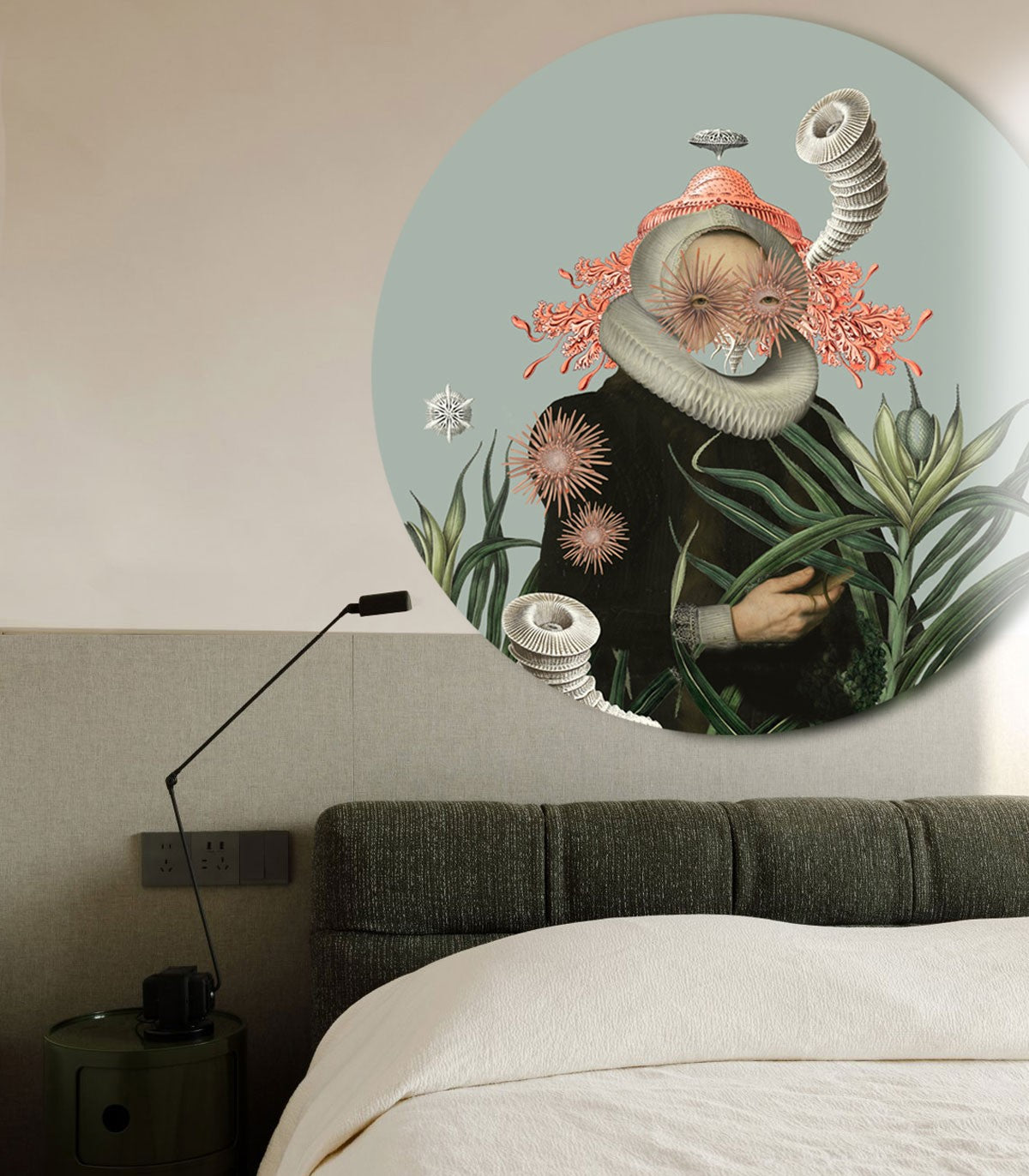 Dots Lady Medusa Blue