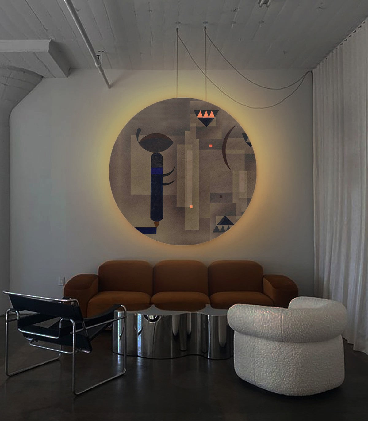 Dots Lighting Gloomy Geometry