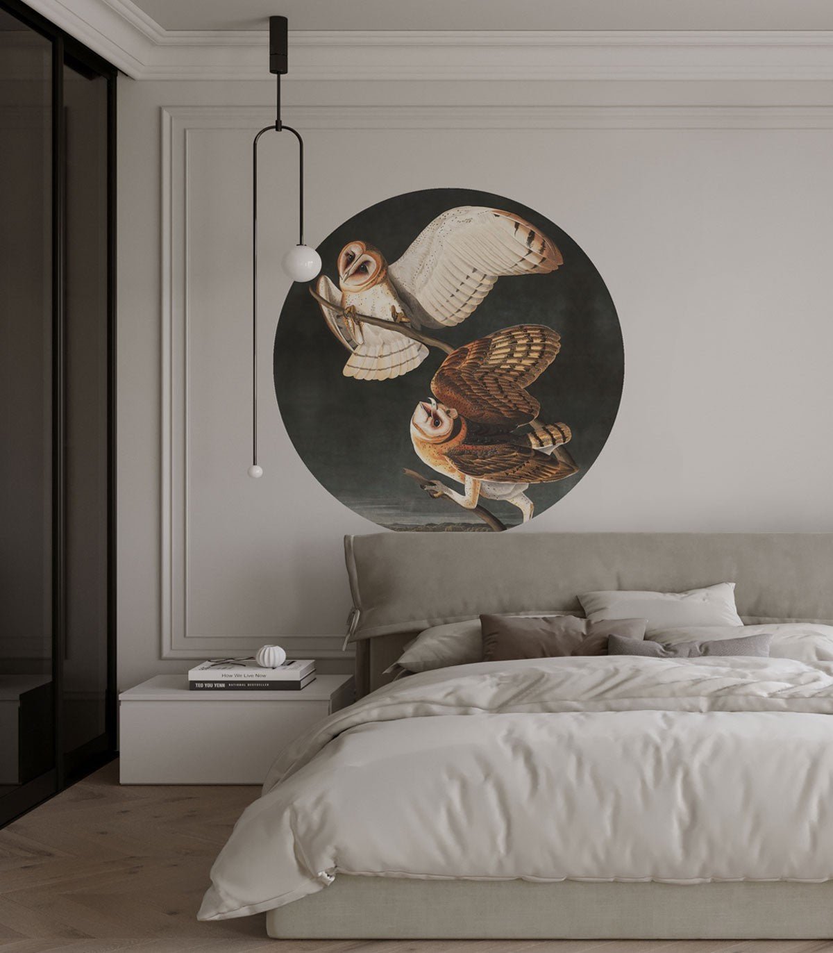 Dots Lighting Owls - Wallcolors®