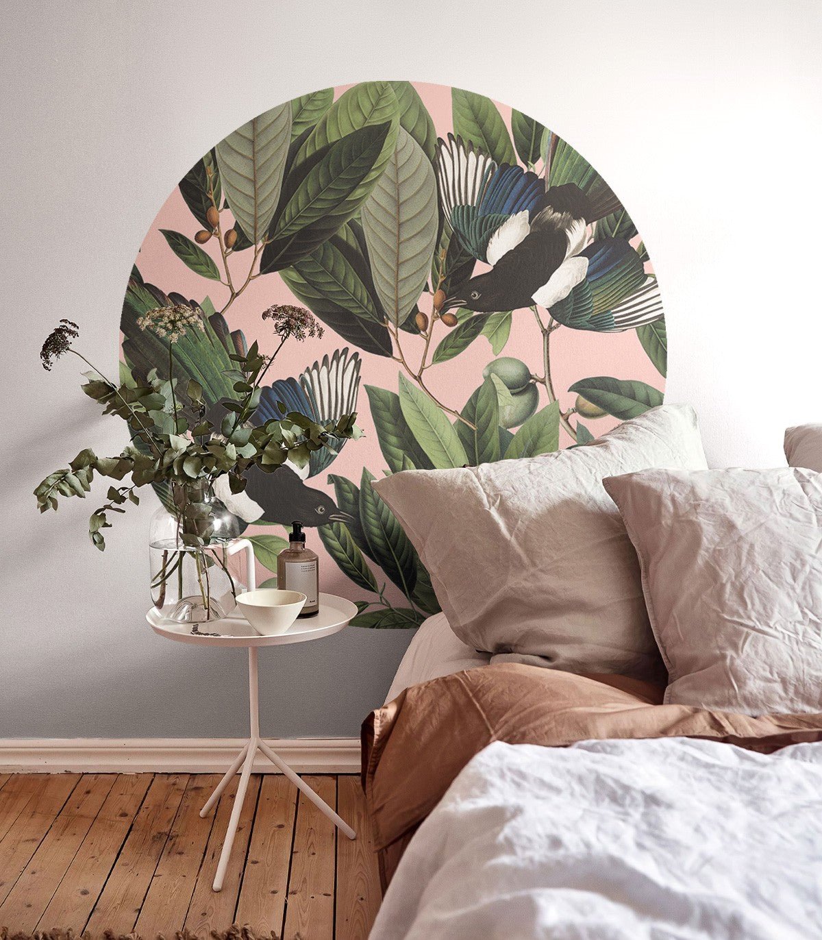 Dots Magpie Pink - Wallcolors®