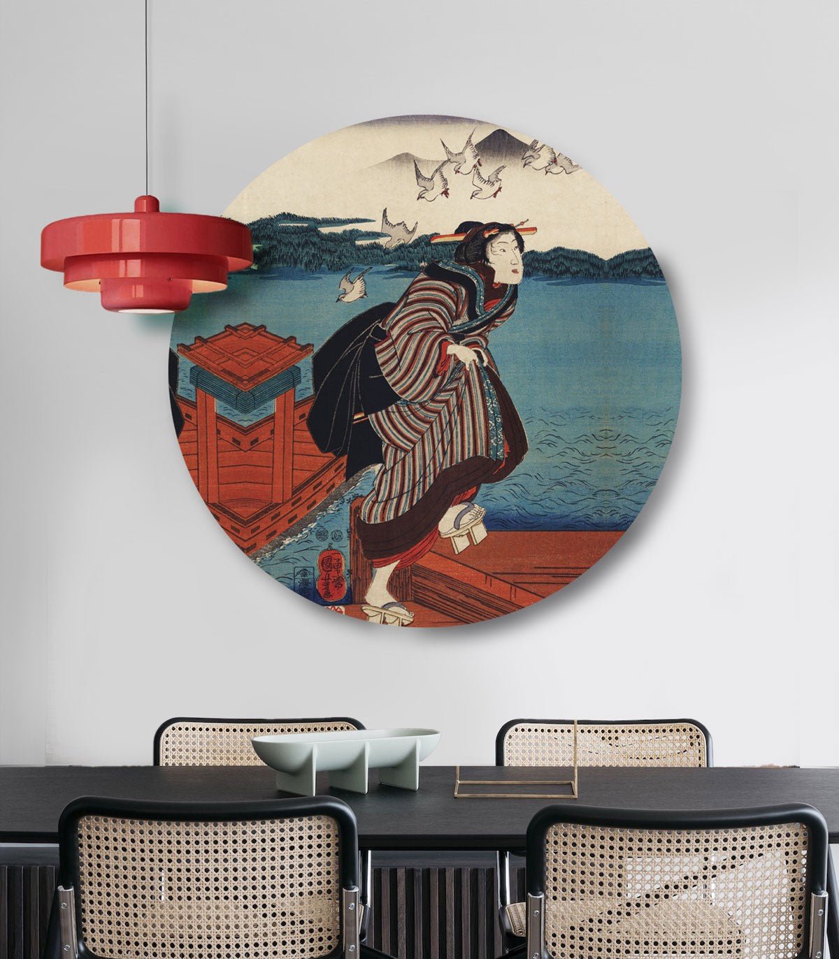 Dots The Red Departure - Wallcolors®