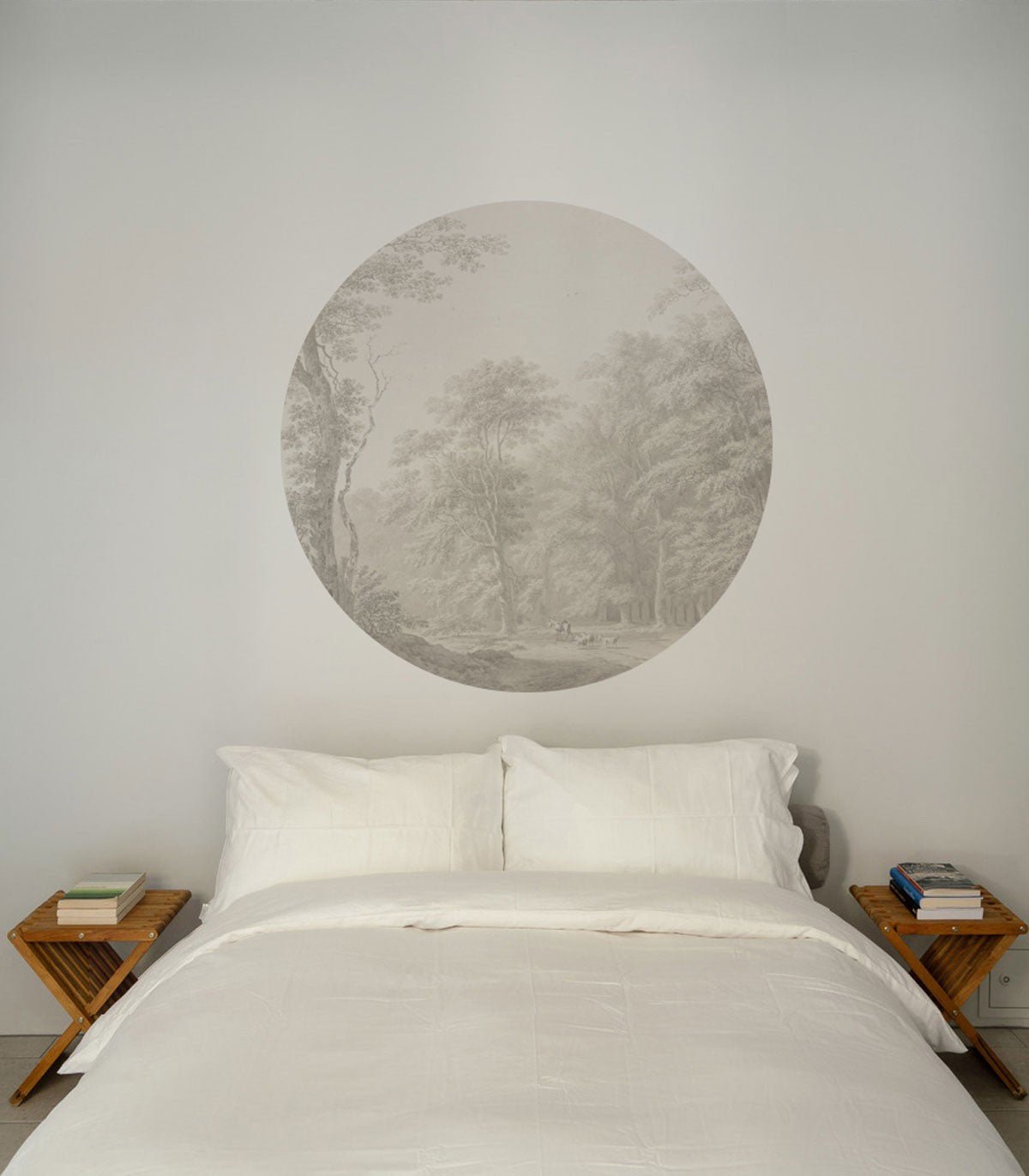 Dots Watercolor Grove Beige - Wallcolors®