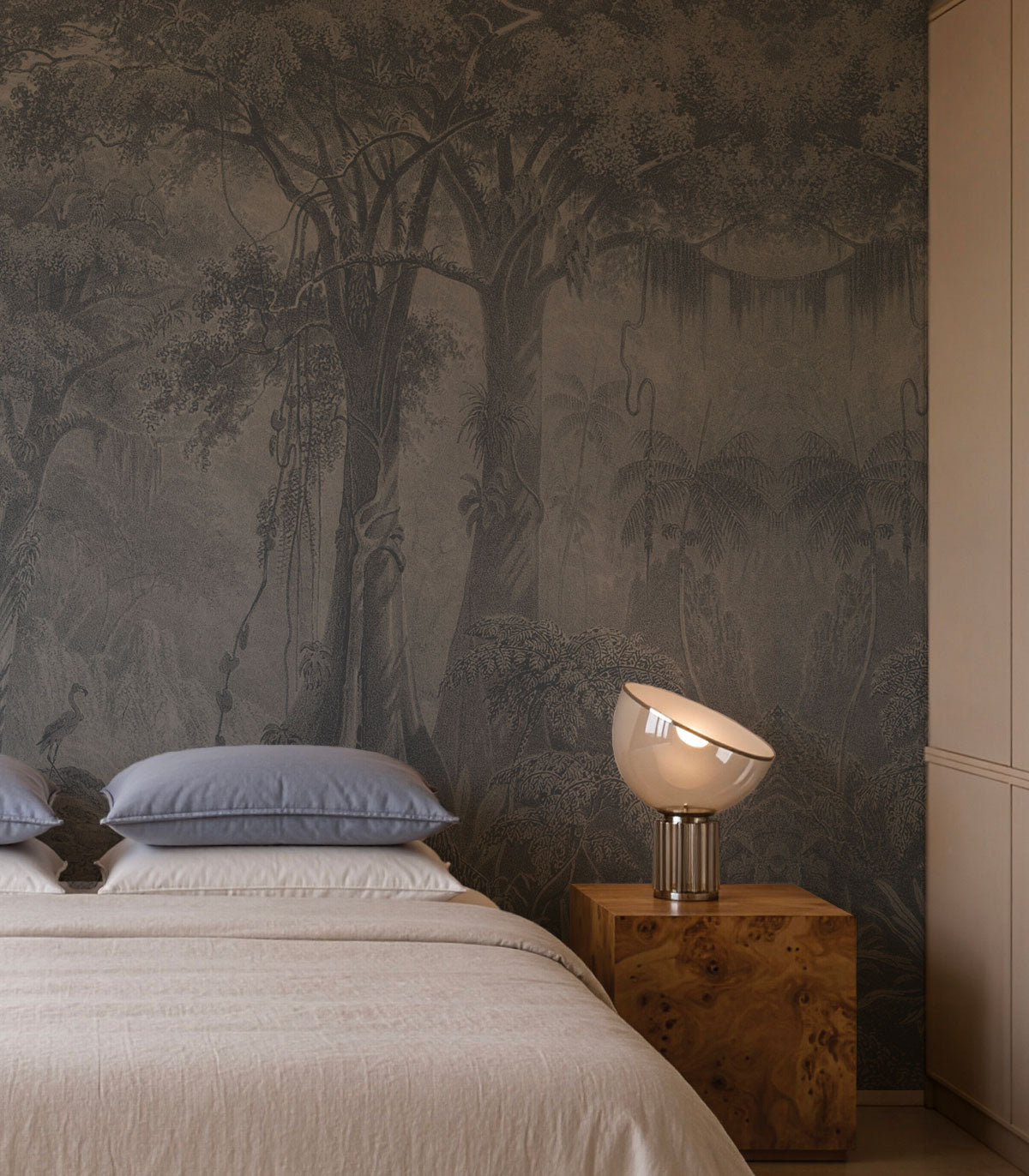 Wallpaper Jungle Cat Blue