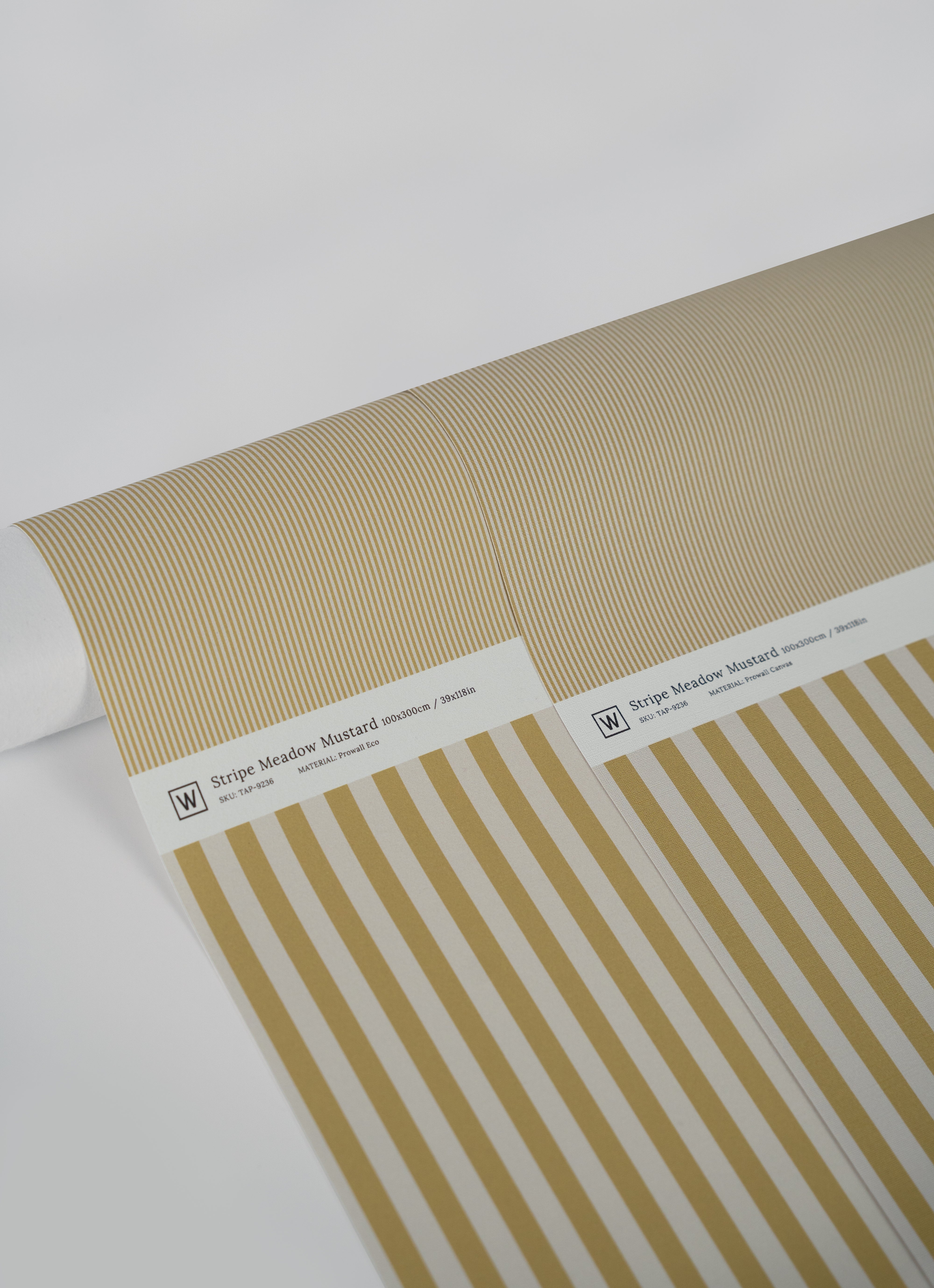 Tapete Stripe Meadow Mustard