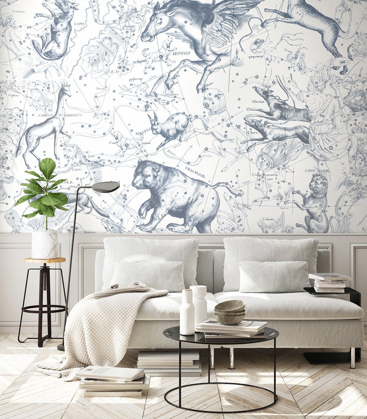Tapeta Astral Blue - Wallcolors®