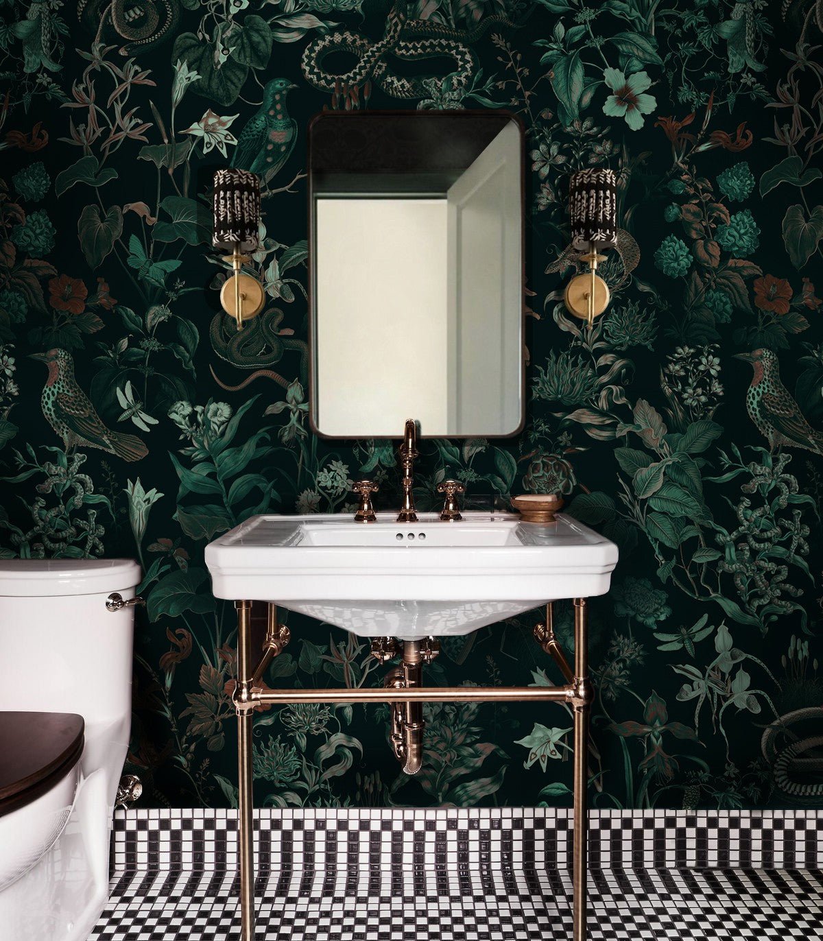 Tapeta Botanic Green - Wallcolors®