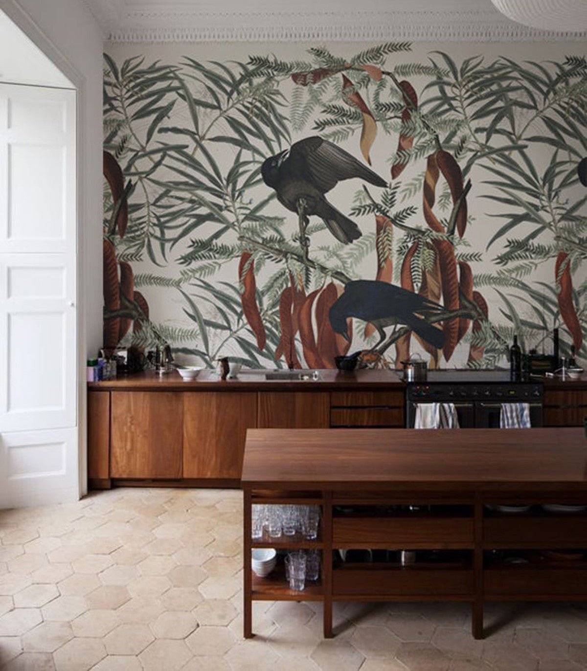 Tapeta Crows - Wallcolors®